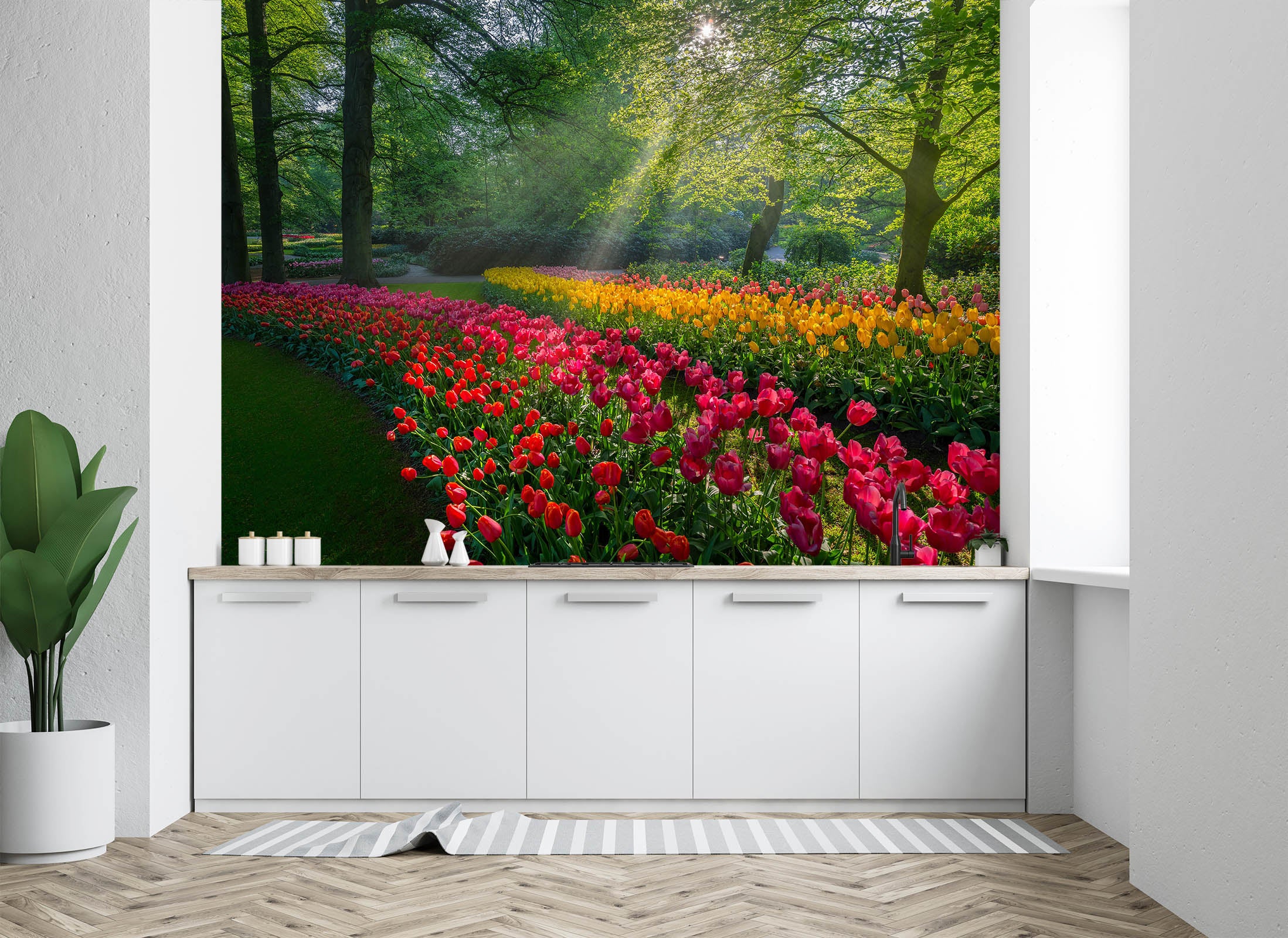 3D Spring Garden 1429 Marco Carmassi Wall Mural Wall Murals