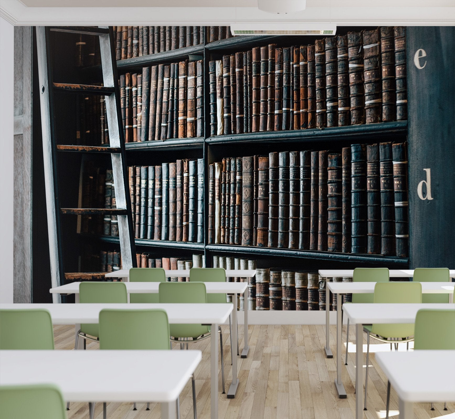 3D bookshelves 13 Wall Murals Wallpaper AJ Wallpaper 2