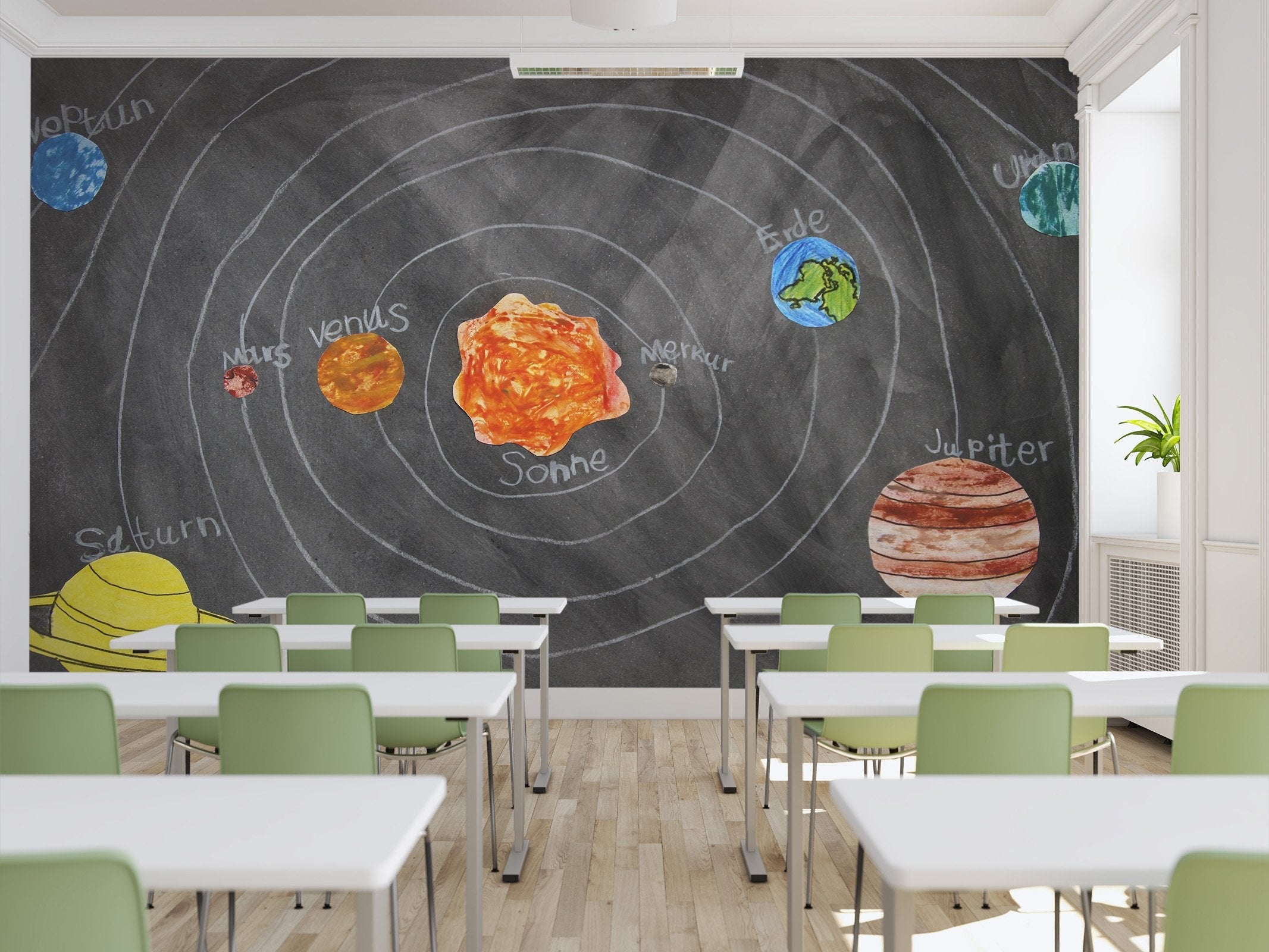 3D planets in the universe 15 Wall Murals Wallpaper AJ Wallpaper 2