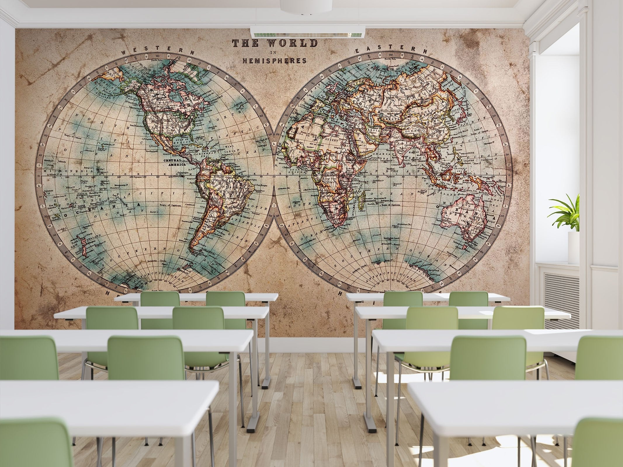 3D world map 48 Wall Murals Wallpaper AJ Wallpaper 2