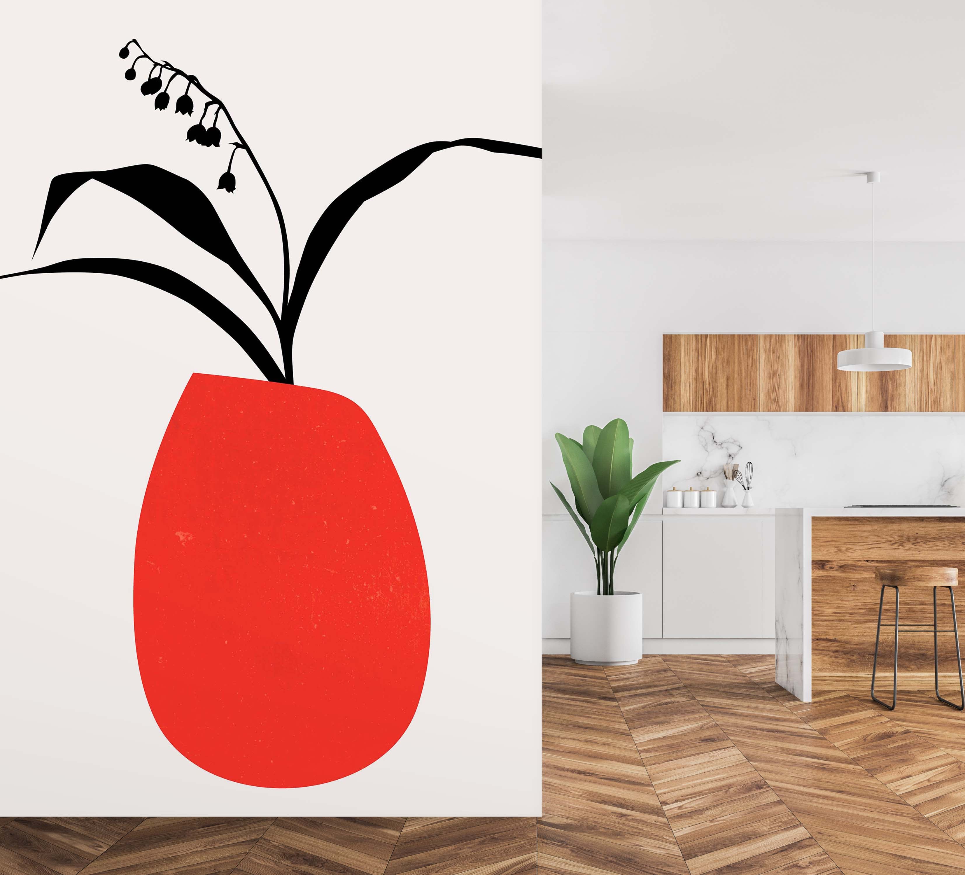 3D Plant Growth 1537 Boris Draschoff Wall Mural Wall Murals