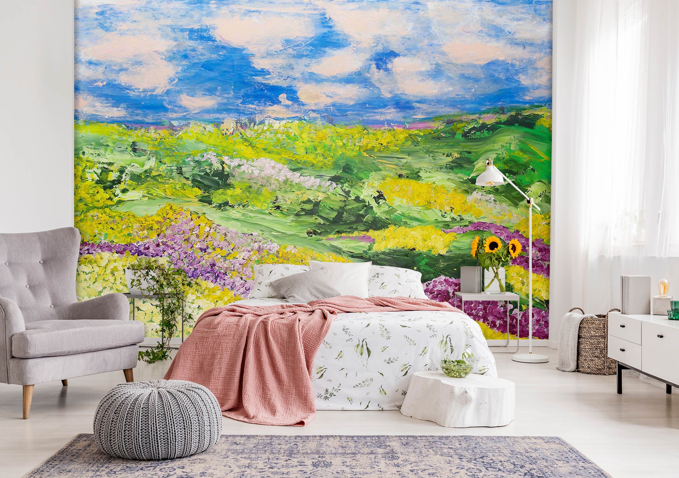 3D French Valley 115 Allan P. Friedlander Wall Mural Wall Murals
