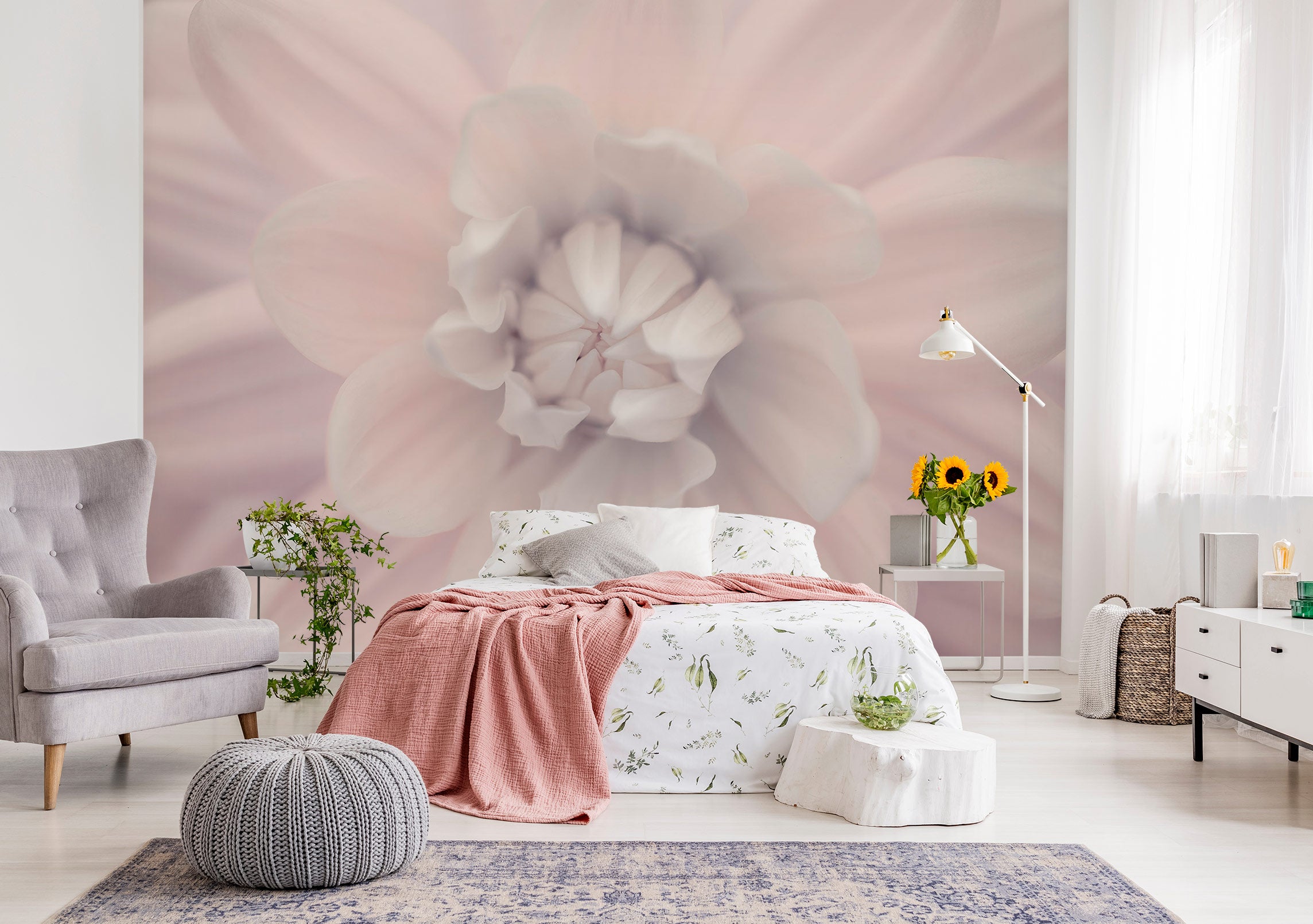 3D Bloom Flower 6209 Assaf Frank Wall Mural Wall Murals