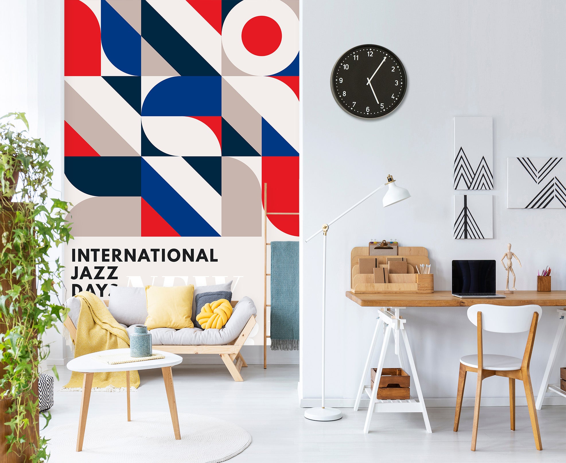 3D Color Modern 1462 Boris Draschoff Wall Mural Wall Murals