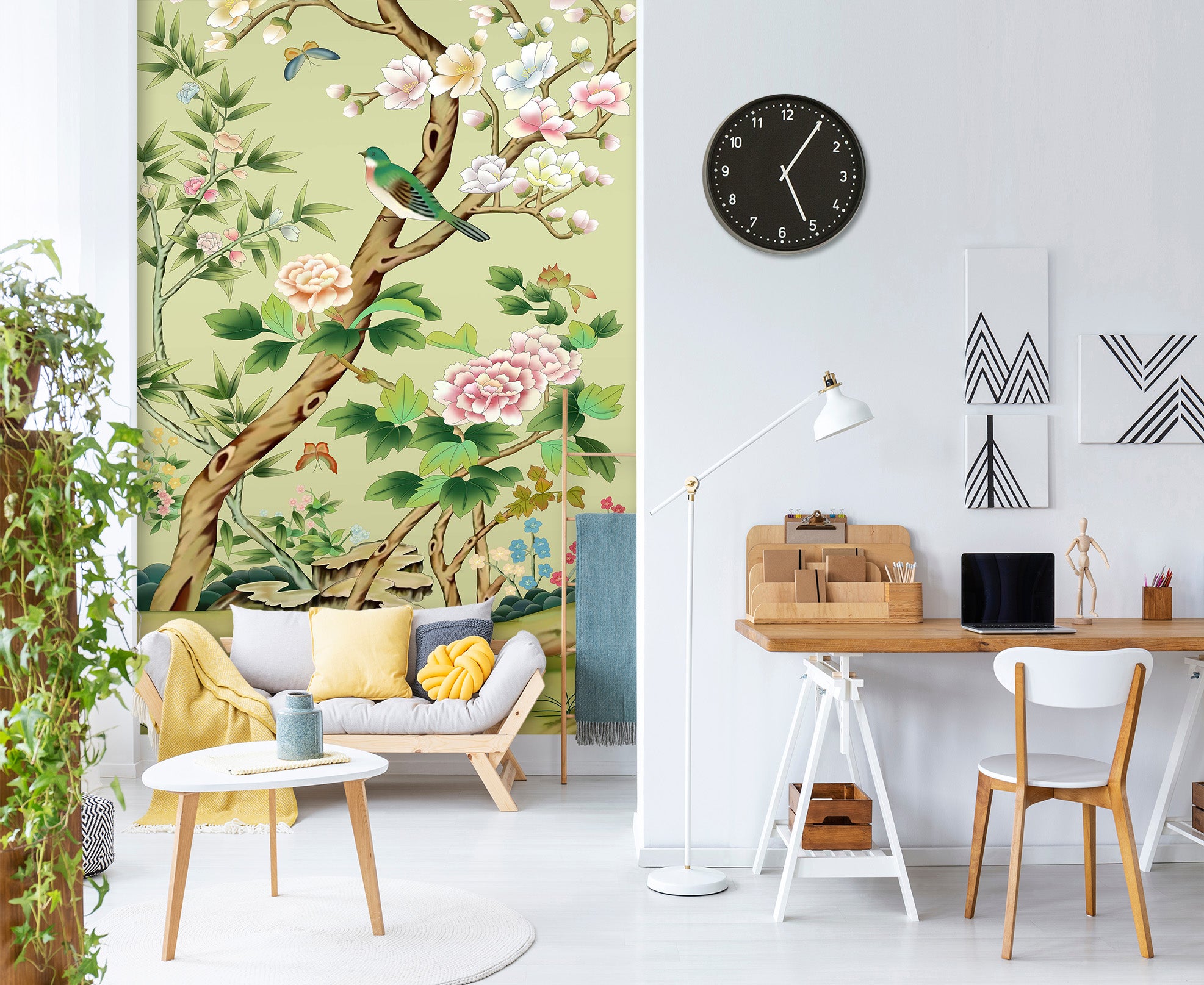 3D Flower Tree 1530 Wall Murals