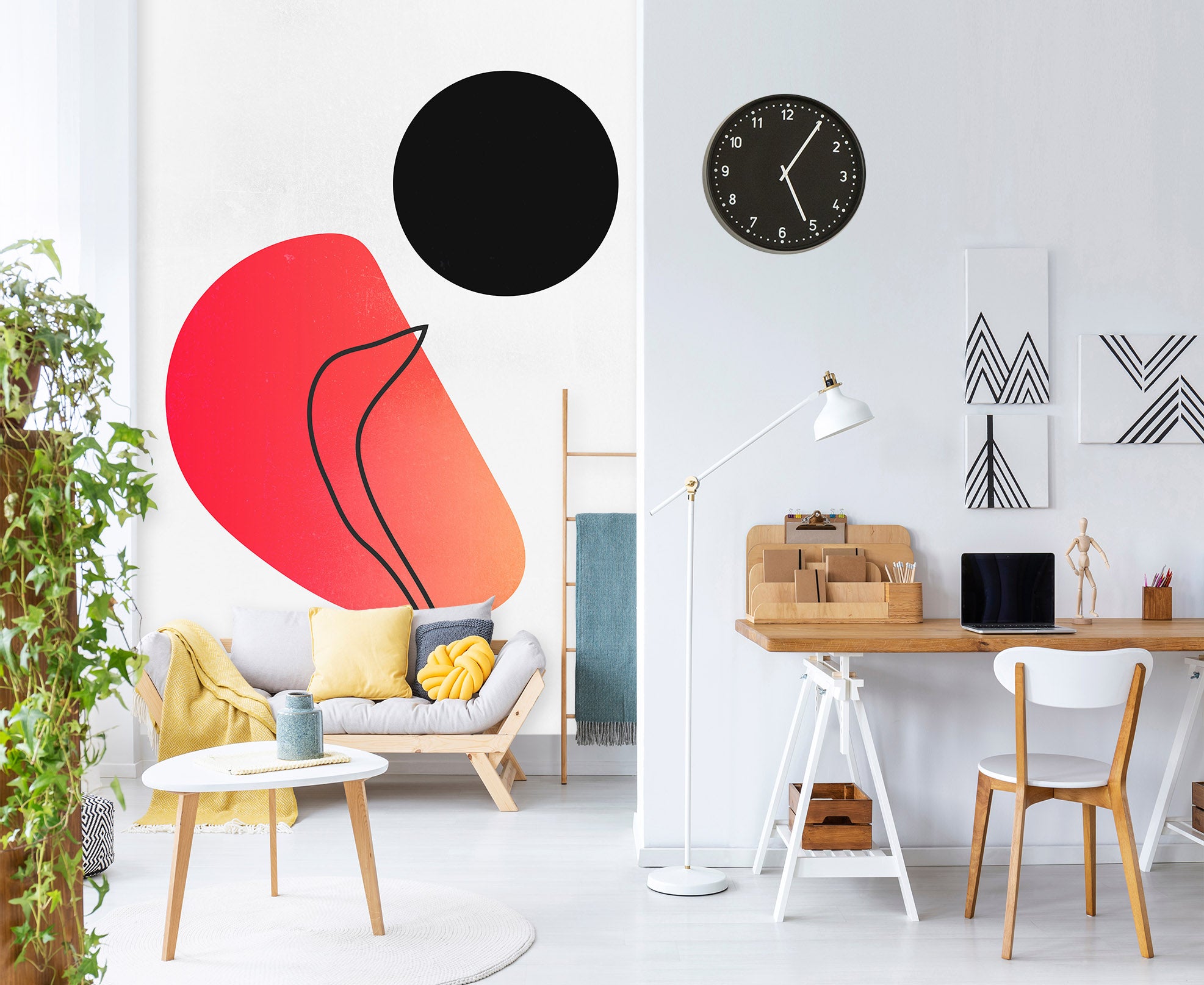 3D Color Pattern 1404 Boris Draschoff Wall Mural Wall Murals