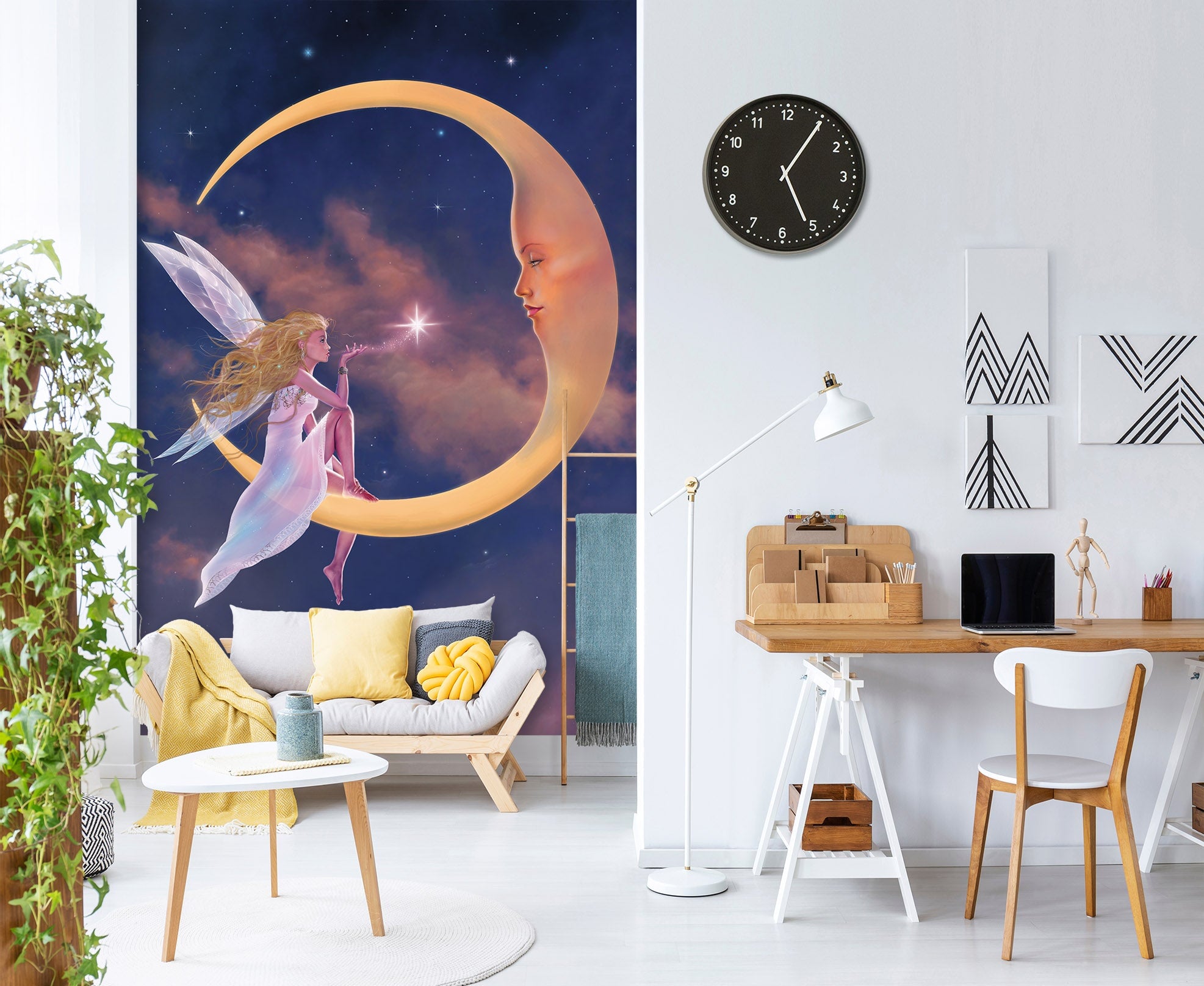 3D Star Kiss 1553 Wall Murals Exclusive Designer Vincent Wallpaper AJ Wallpaper