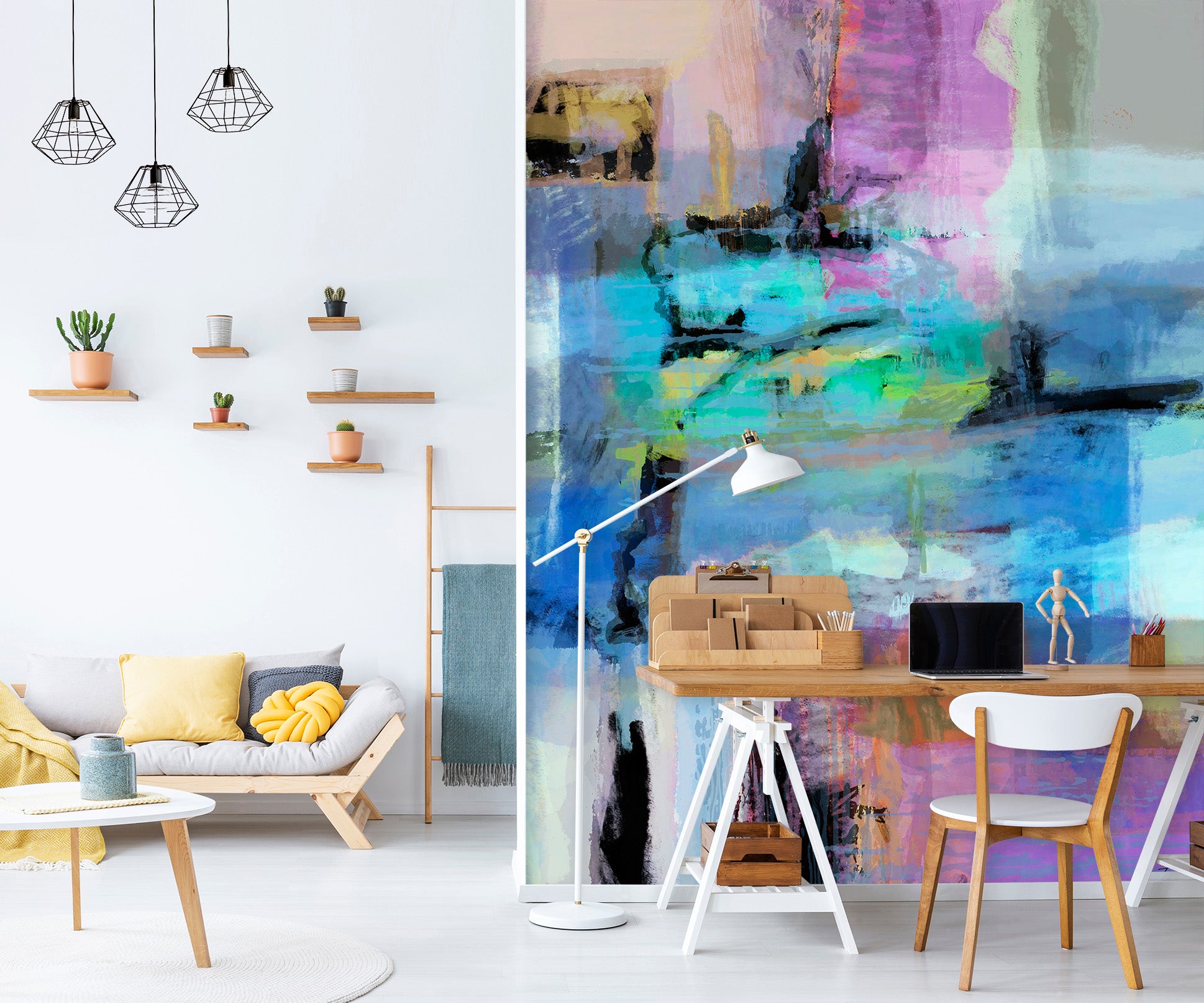 3D Little Sapling 1515 Michael Tienhaara Wall Mural Wall Murals