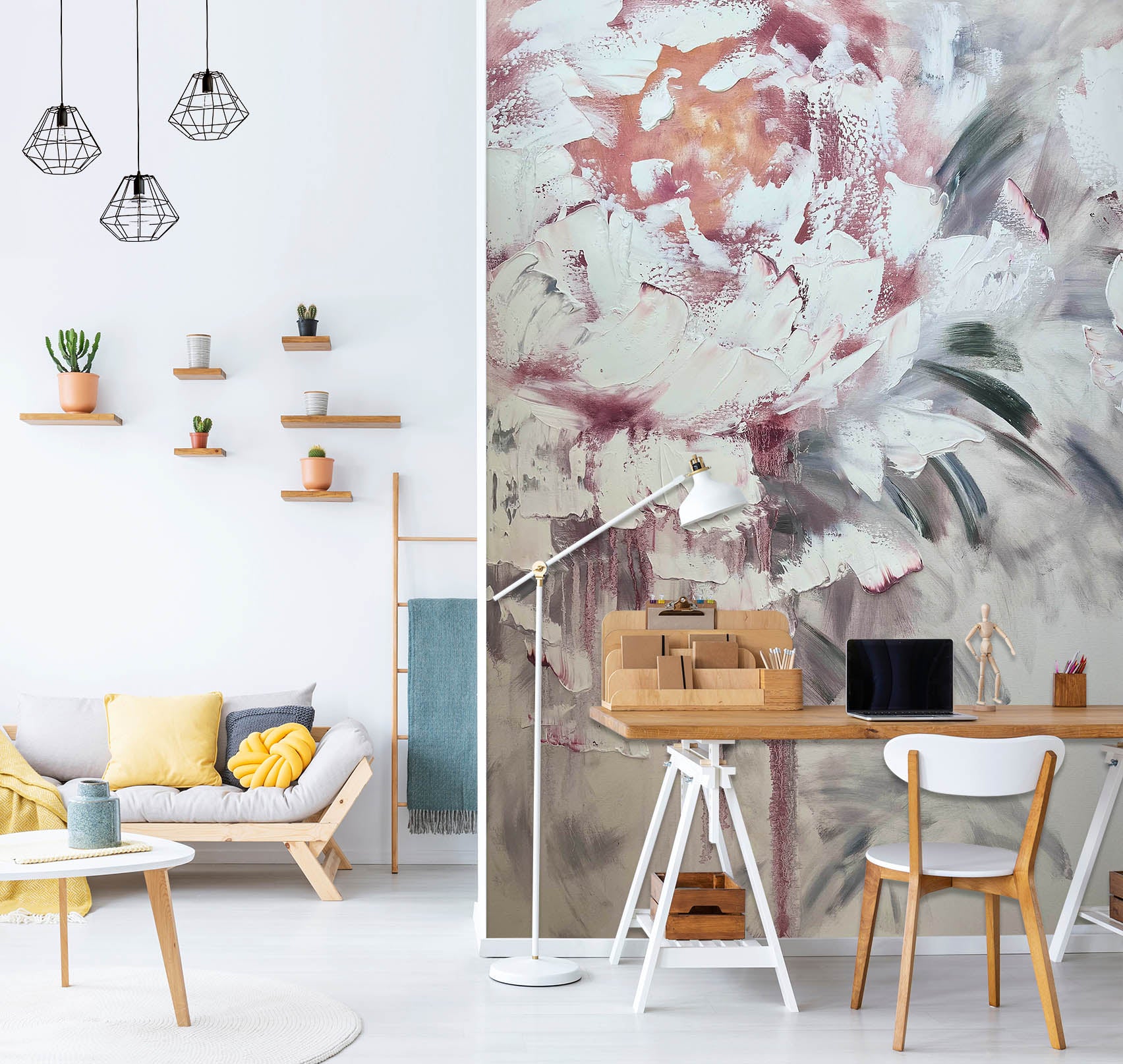 3D Beautiful Flower 3011 Skromova Marina Wall Mural Wall Murals