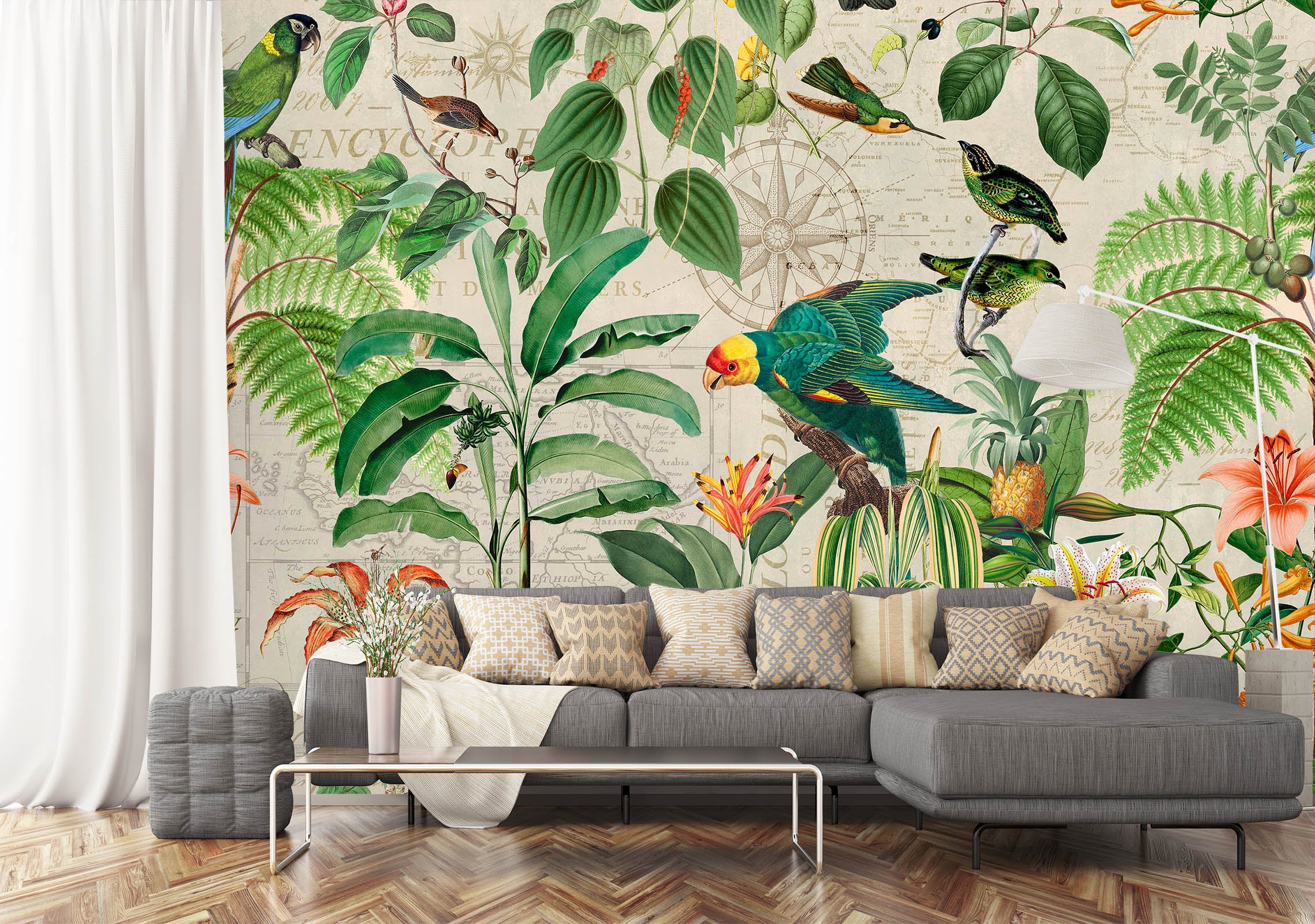 3D Kingdom Of Birds 1425 Andrea haase Wall Mural Wall Murals