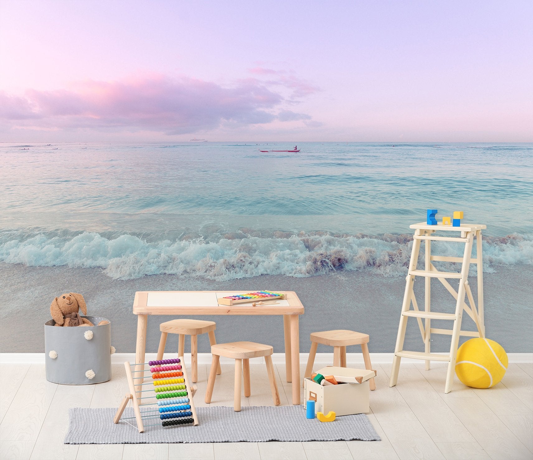 3D Beautiful Sea View 108 Noirblanc777 Wall Mural Wall Murals Wallpaper AJ Wallpaper 2