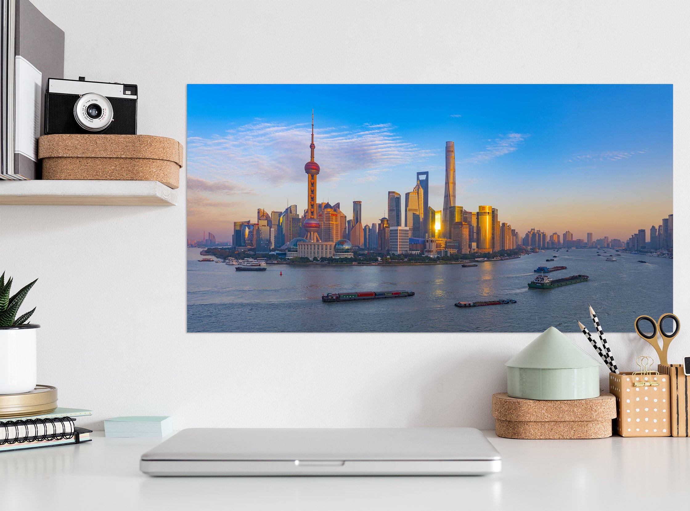 3D Water City 147 Marco Carmassi Wall Sticker