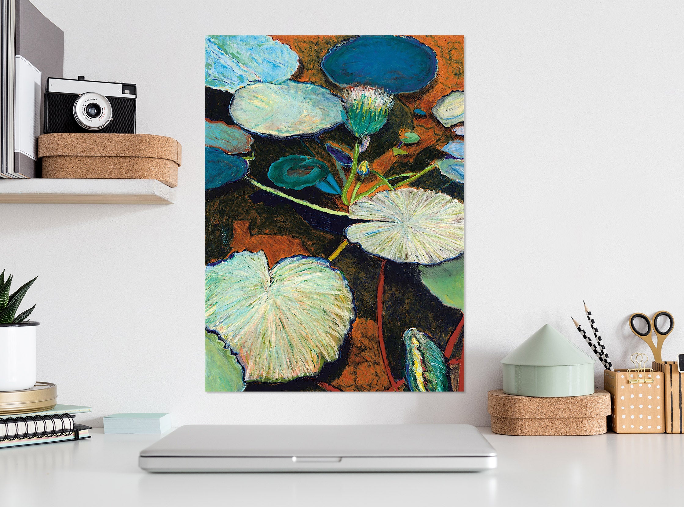 3D Frogs Hideaway 301 Allan P. Friedlander Wall Sticker