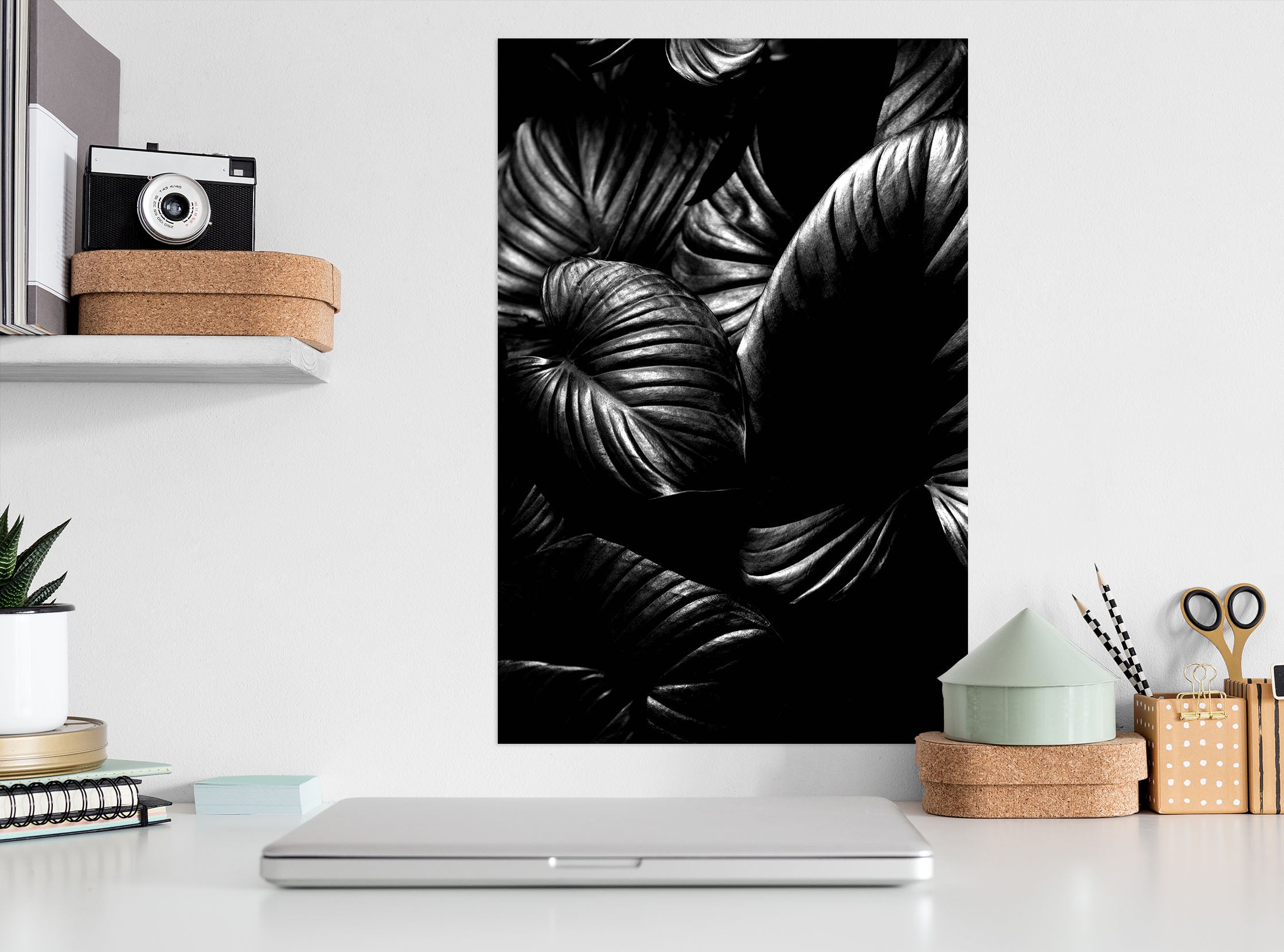 3D Green Leaf 242 Boris Draschoff Wall Sticker