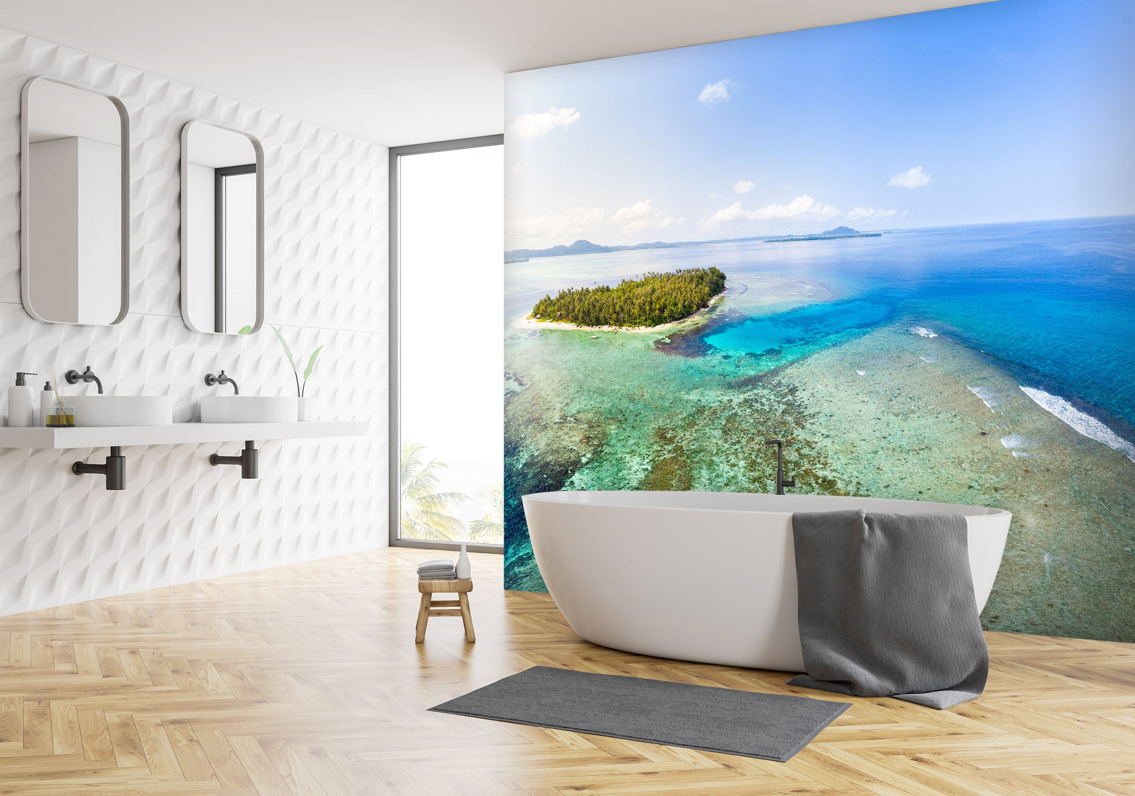 3D Clear Seascape 58 Wall Murals