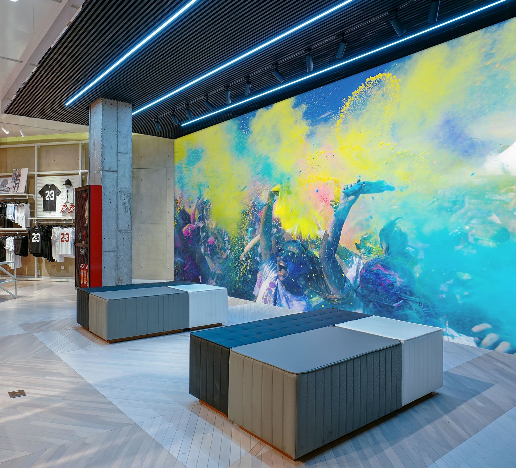 3D Party Paint 103 Wall Murals Wallpaper AJ Wallpaper 2