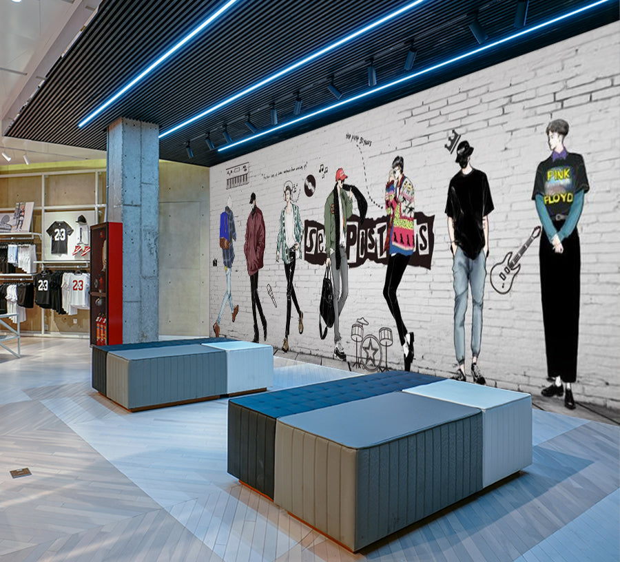 3D Beautiful Clothes 1598 Wall Murals