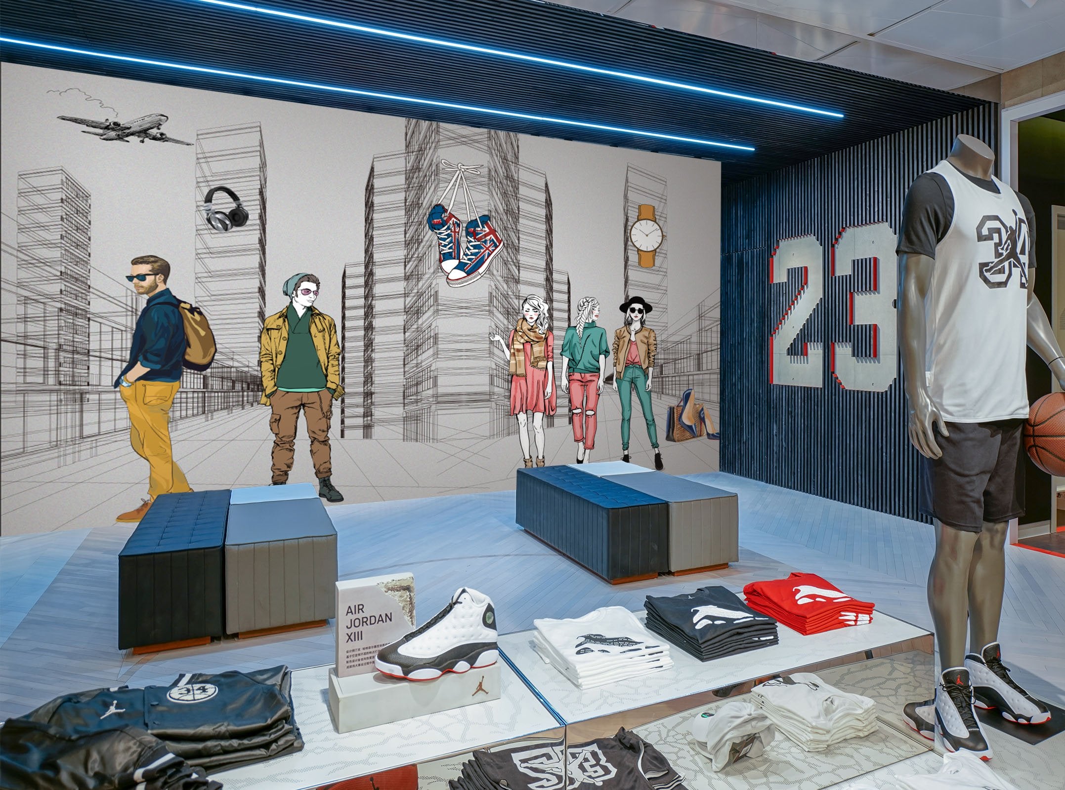 3D Aircraft Table 114 Wall Murals Wallpaper AJ Wallpaper 2