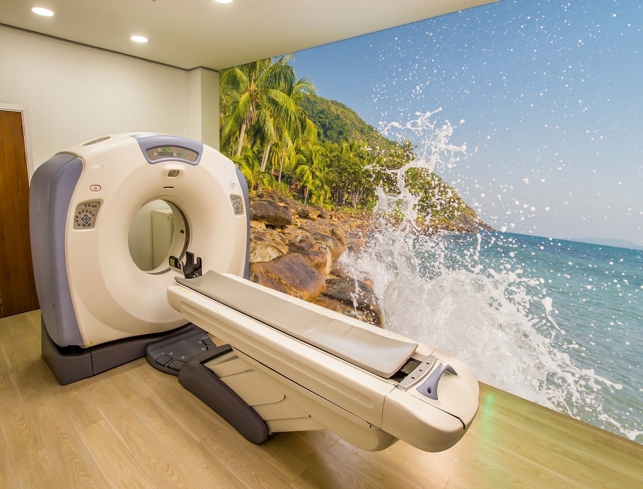 3D Palm Trees 029 Wall Murals Wallpaper AJ Wallpaper 2