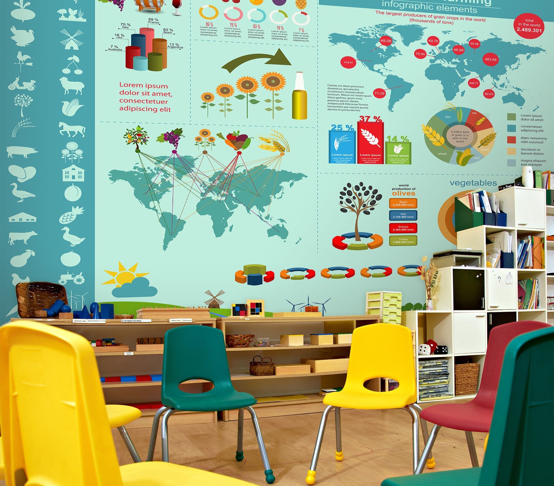 3D Color Book 159 Wall Murals Wallpaper AJ Wallpaper 2