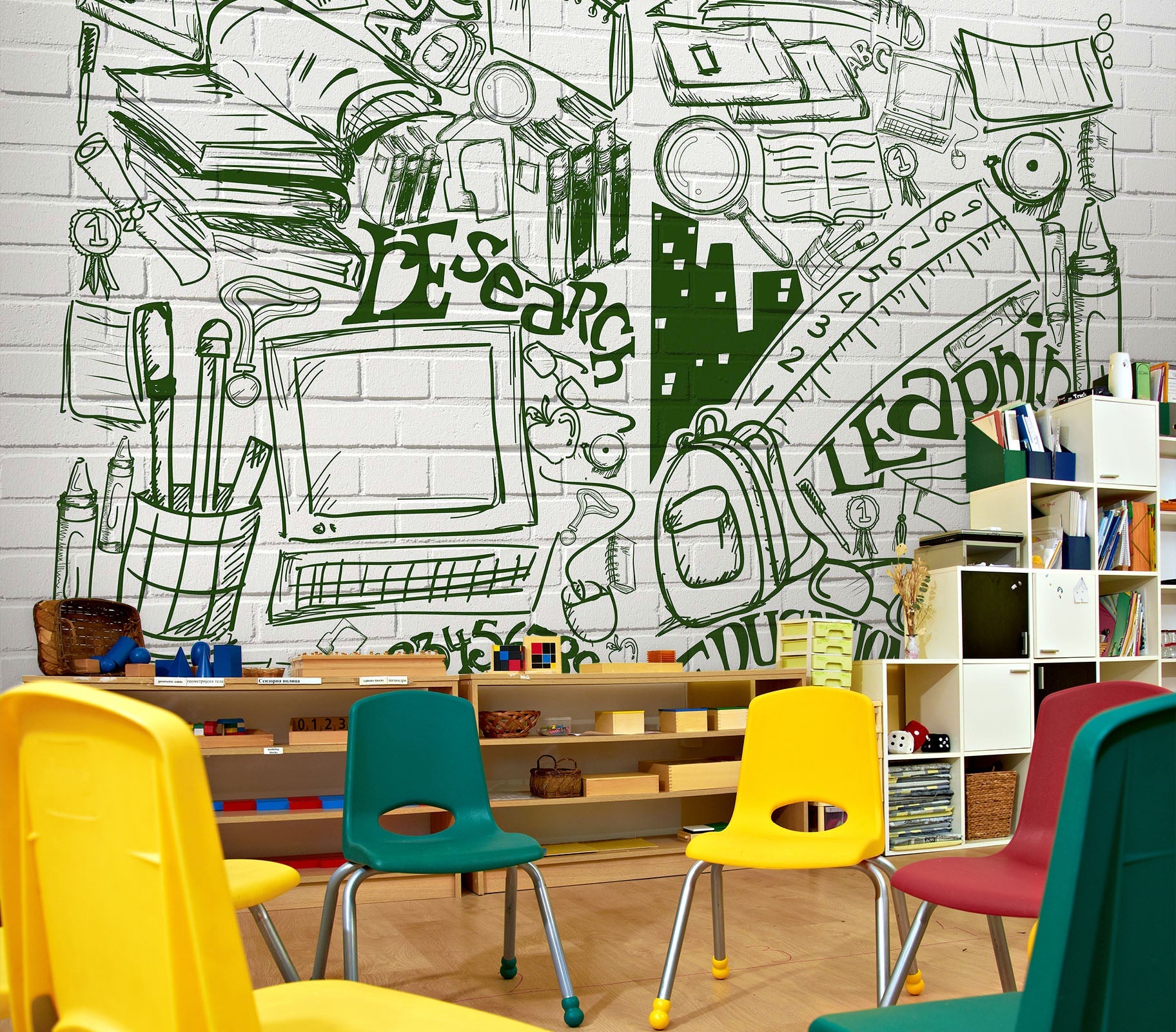 3D Graffiti Book 155 Wall Murals Wallpaper AJ Wallpaper 2