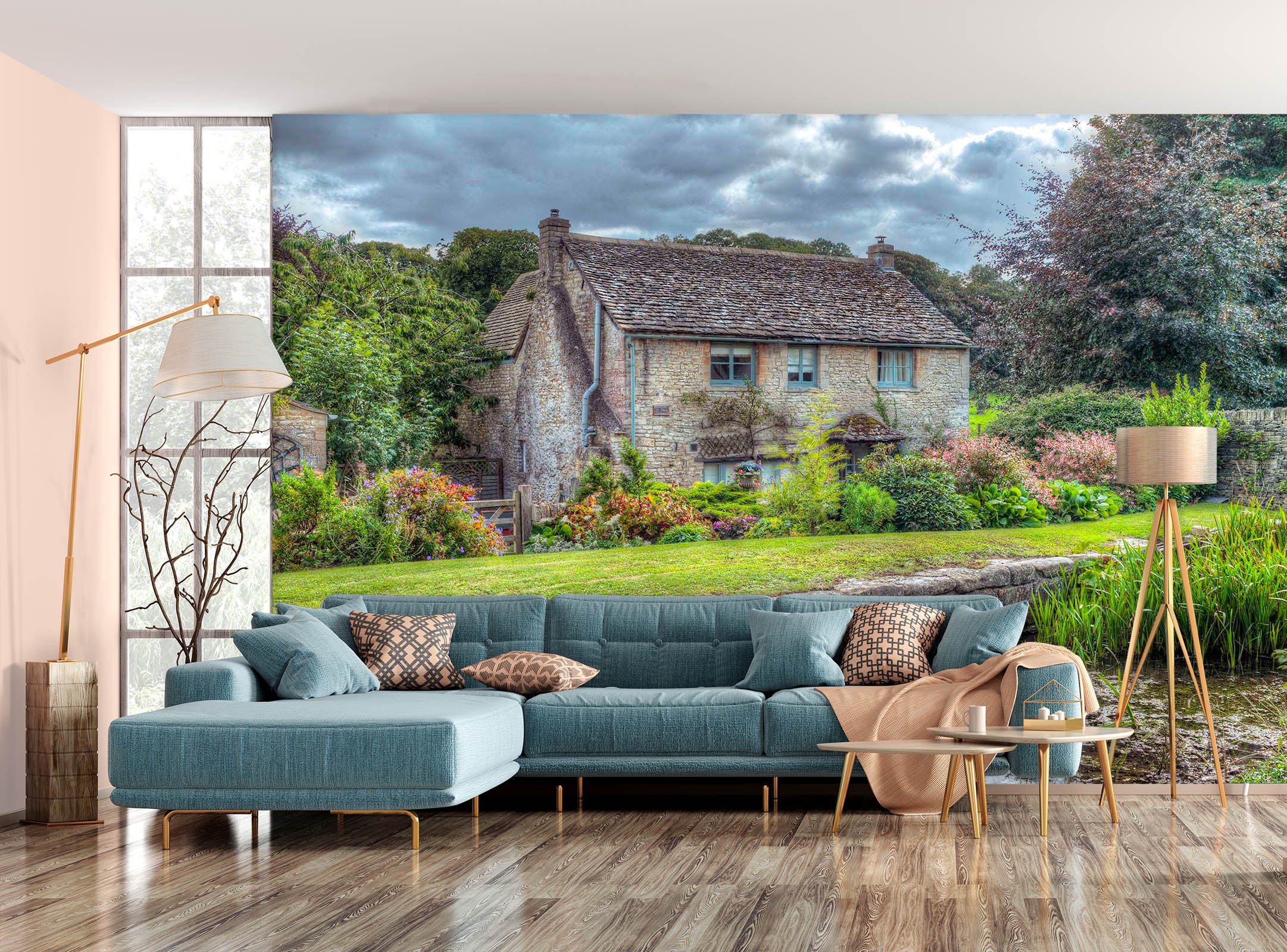 3D Country Estate 1408 Assaf Frank Wall Mural Wall Murals