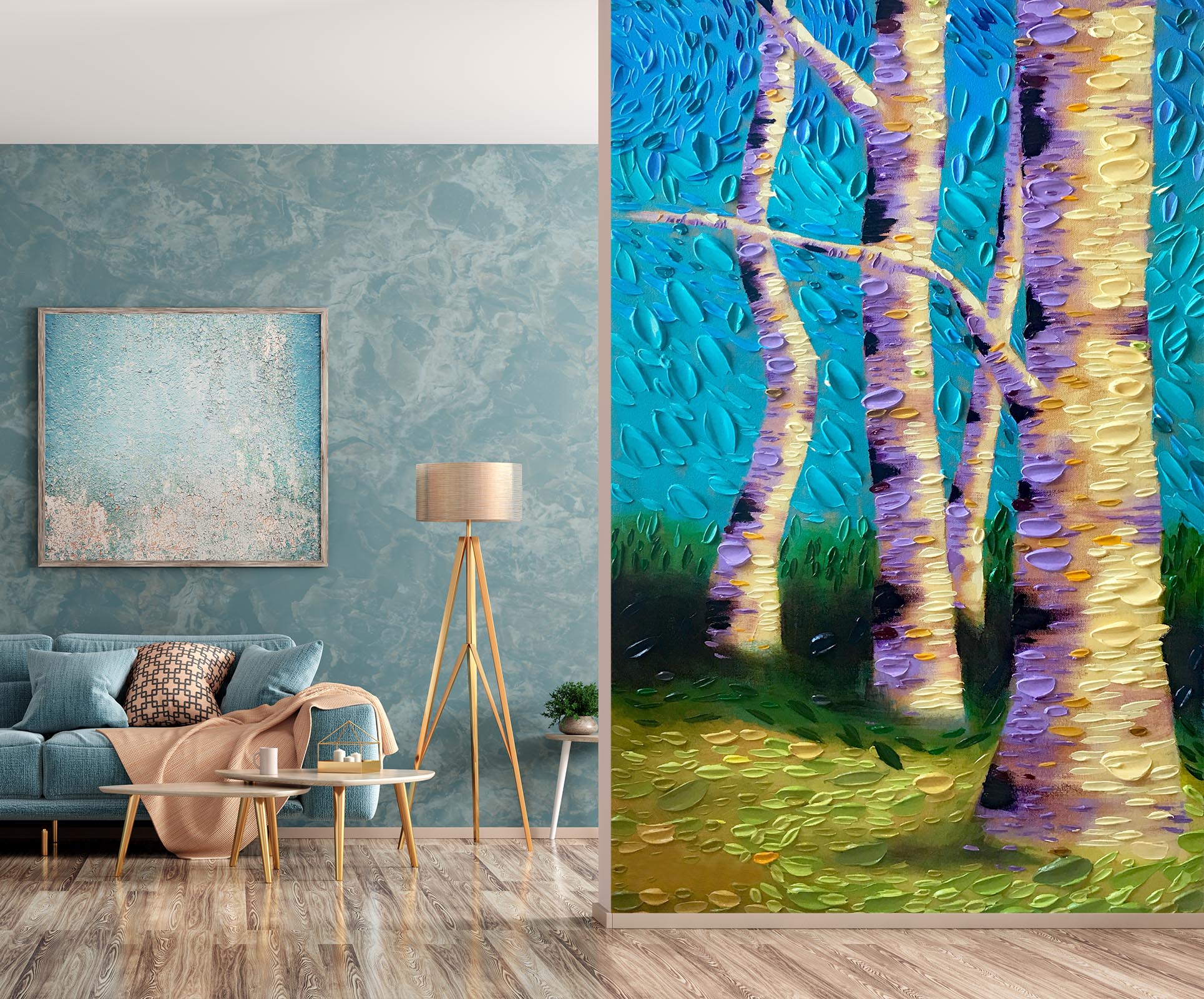 3D Trunk 1427 Dena Tollefson Wall Mural Wall Murals