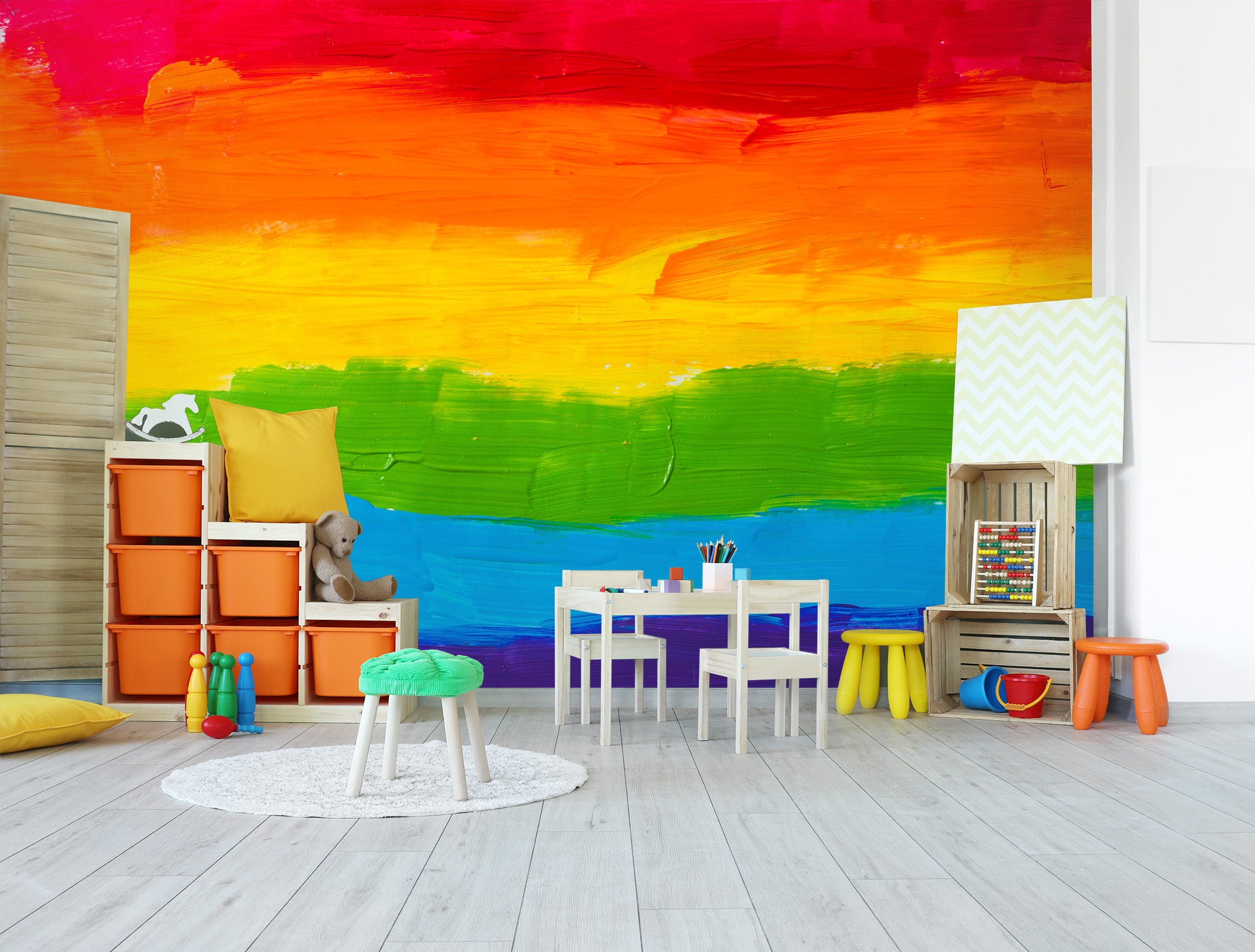 3D Colorful Rainbow 57127 Wall Murals