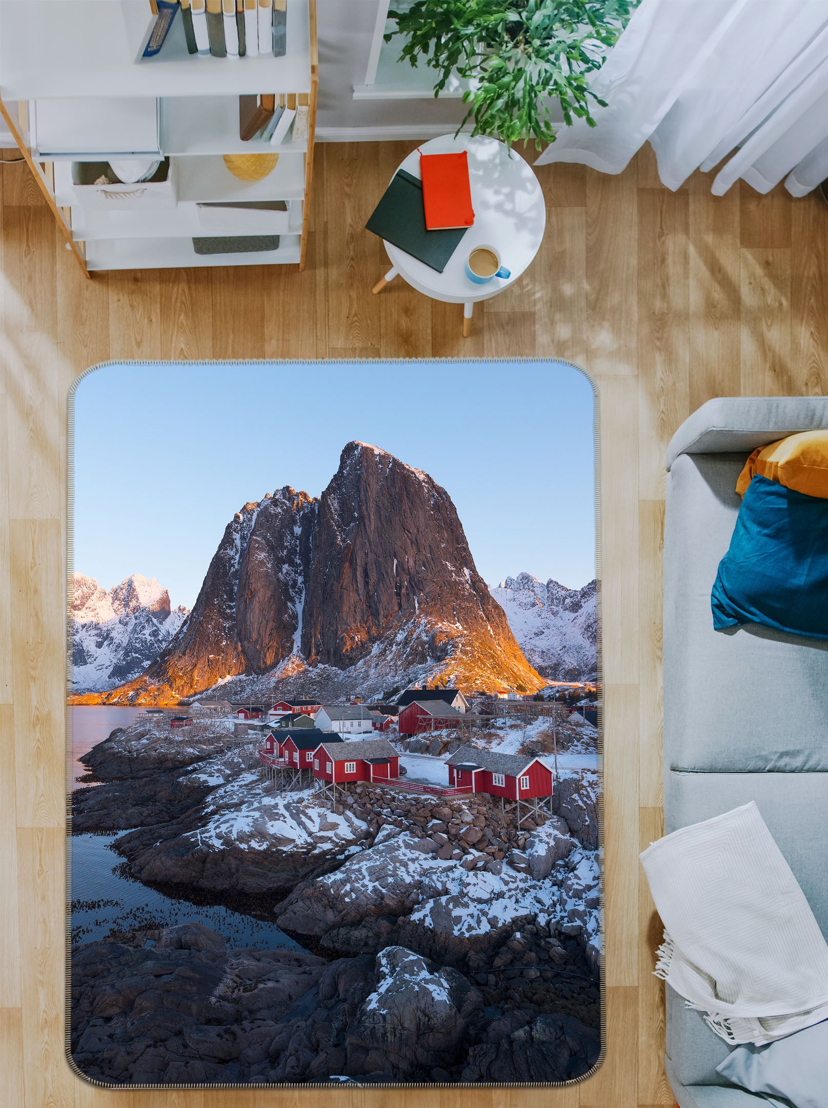 3D Volcanic Eruptions 1195 Marco Carmassi Rug Non Slip Rug Mat