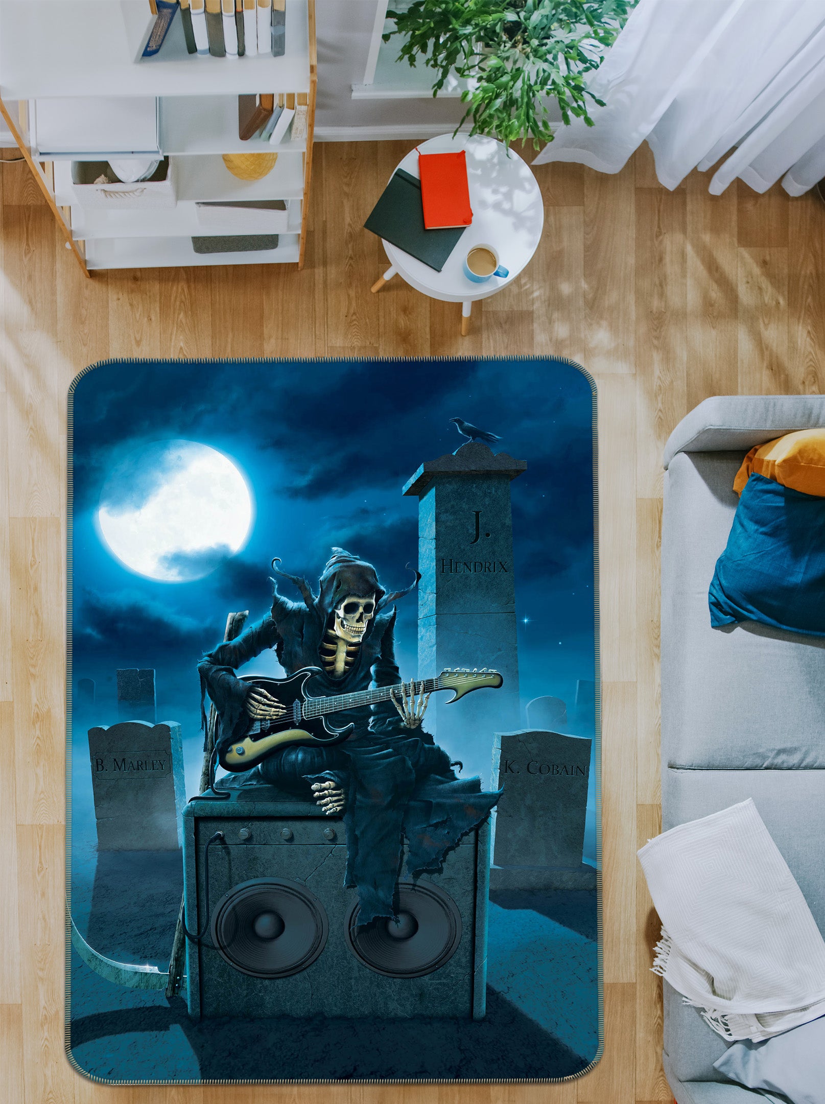 3D Tribute 1080 Vincent Hie Rug Non Slip Rug Mat