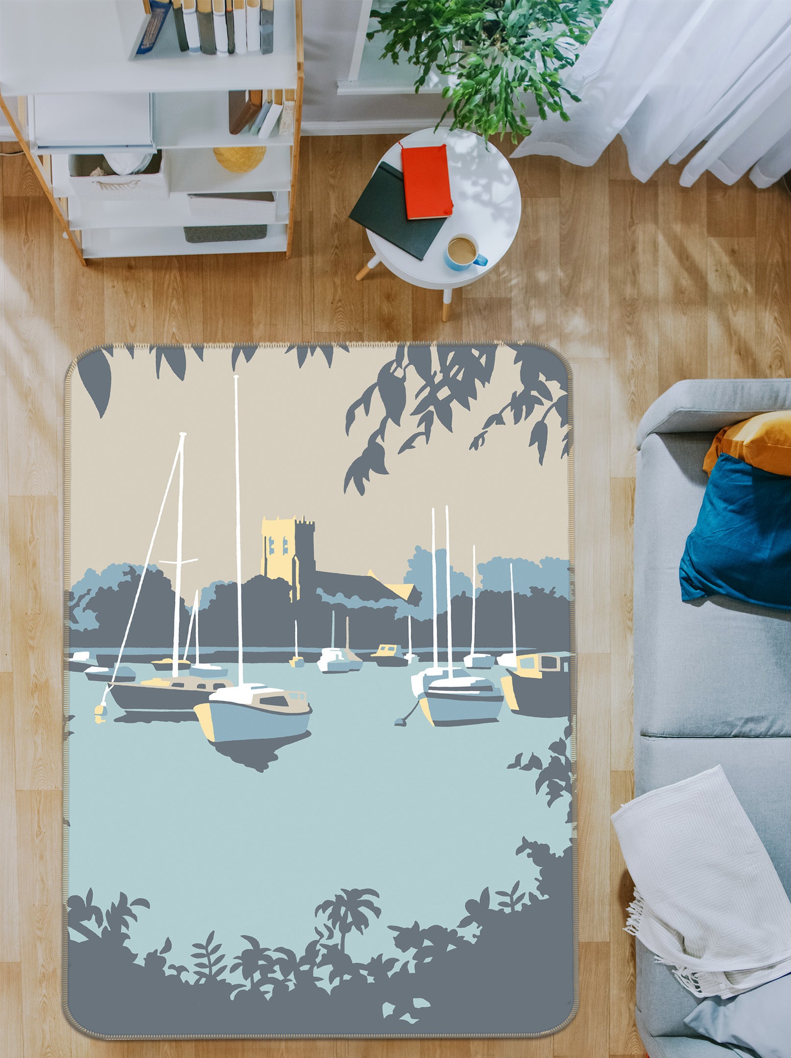 3D Christchurch 1110 Steve Read Rug Non Slip Rug Mat