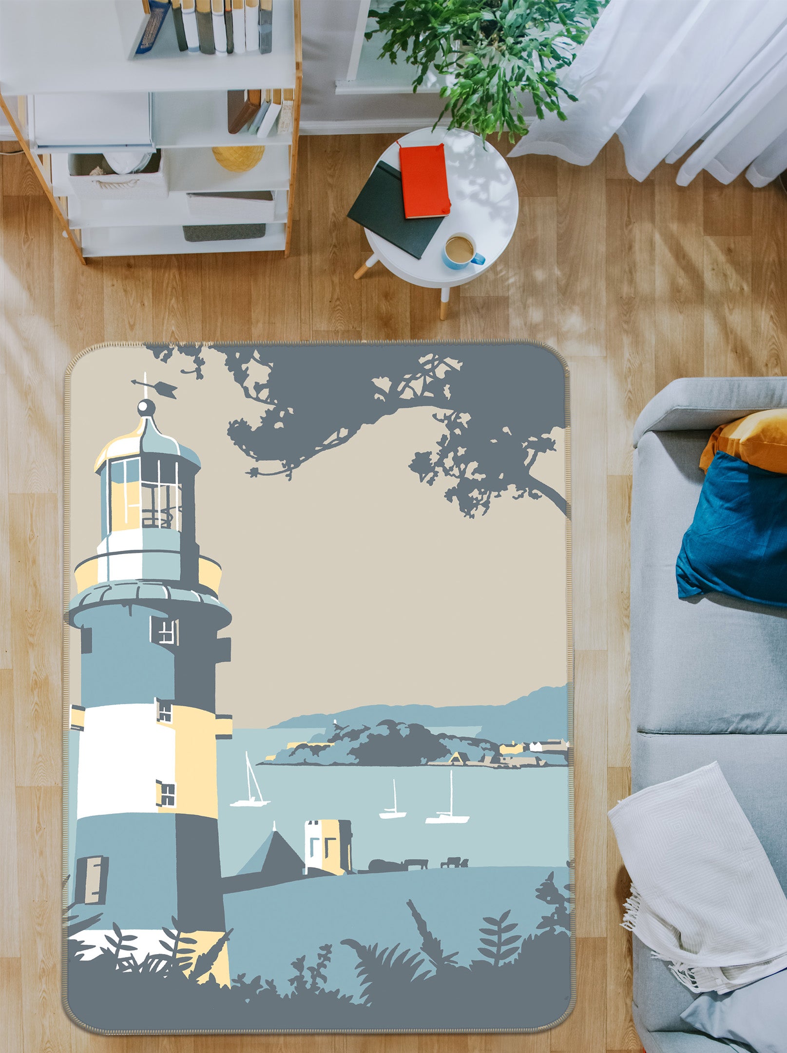 3D Plymouth 1131 Steve Read Rug Non Slip Rug Mat