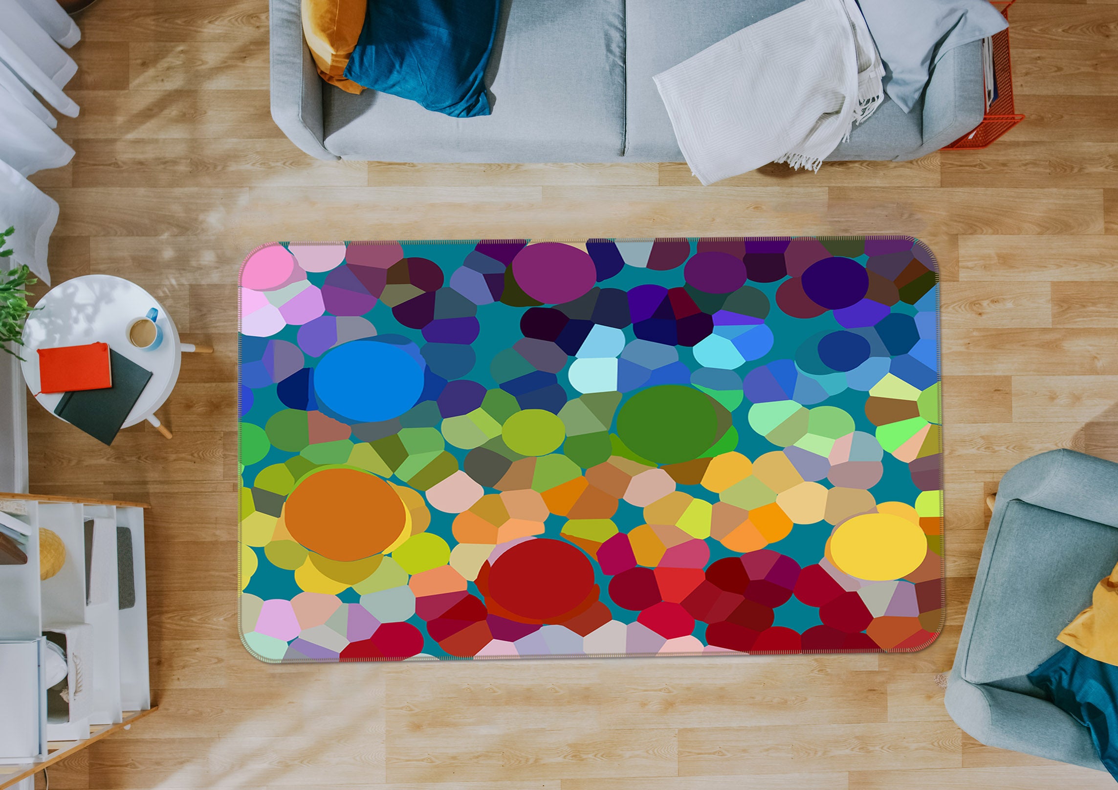 3D Color Dreamland 71004 Shandra Smith Rug Non Slip Rug Mat