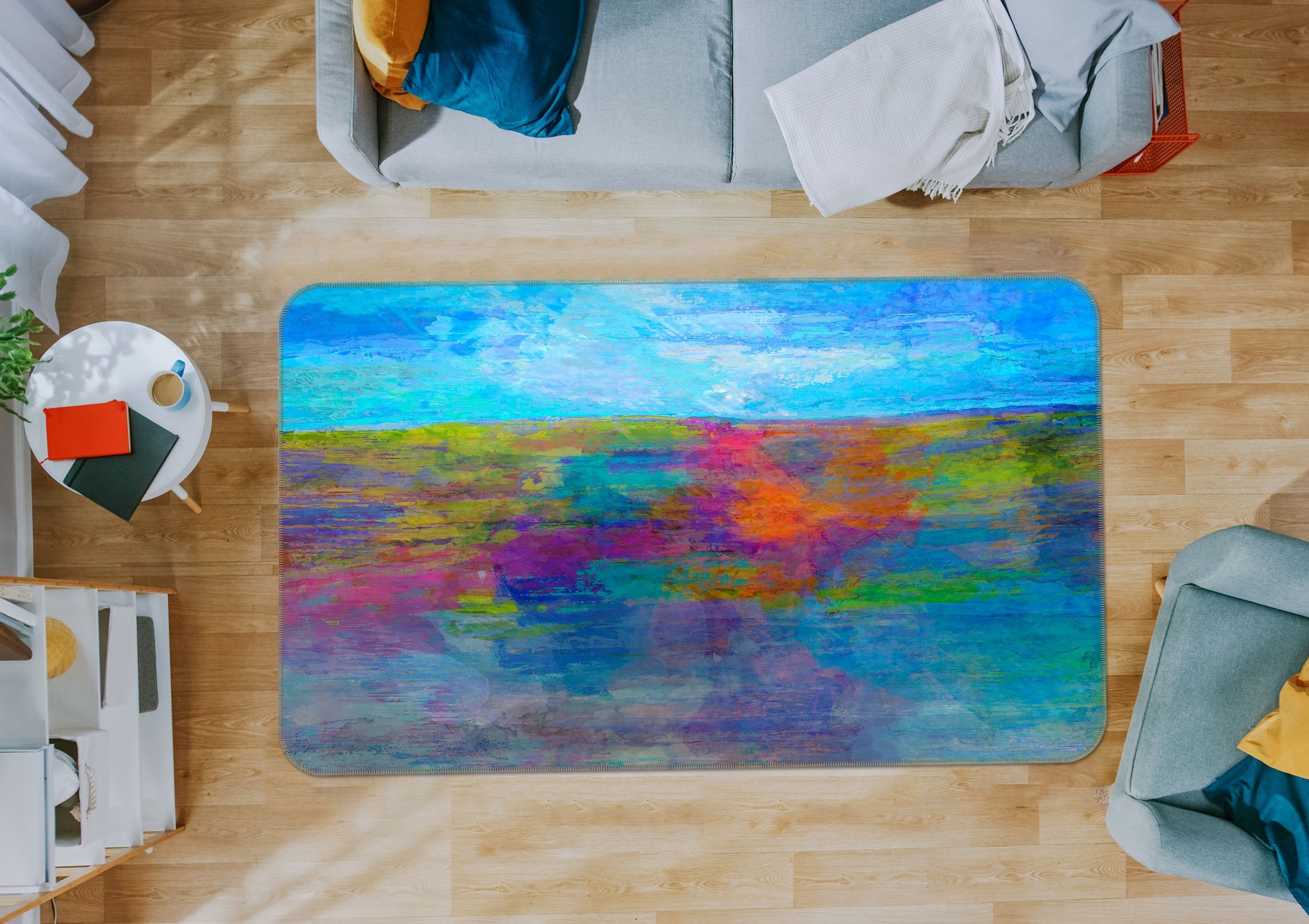 3D Abstract Art 1016 Michael Tienhaara Rug Non Slip Rug Mat Mat AJ Creativity Home