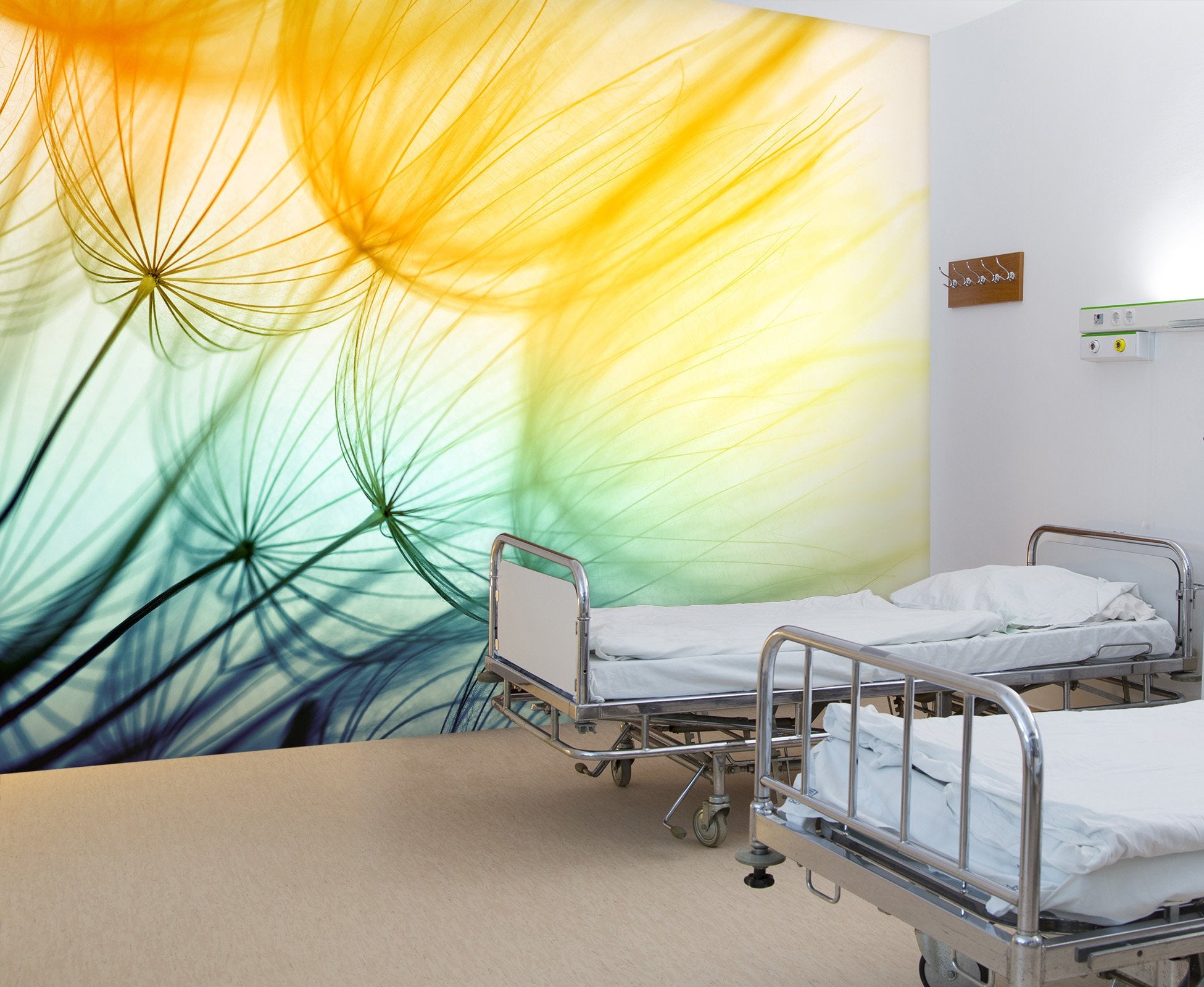 3D Beautiful Dandelion 017 Wall Murals Wallpaper AJ Wallpaper 2