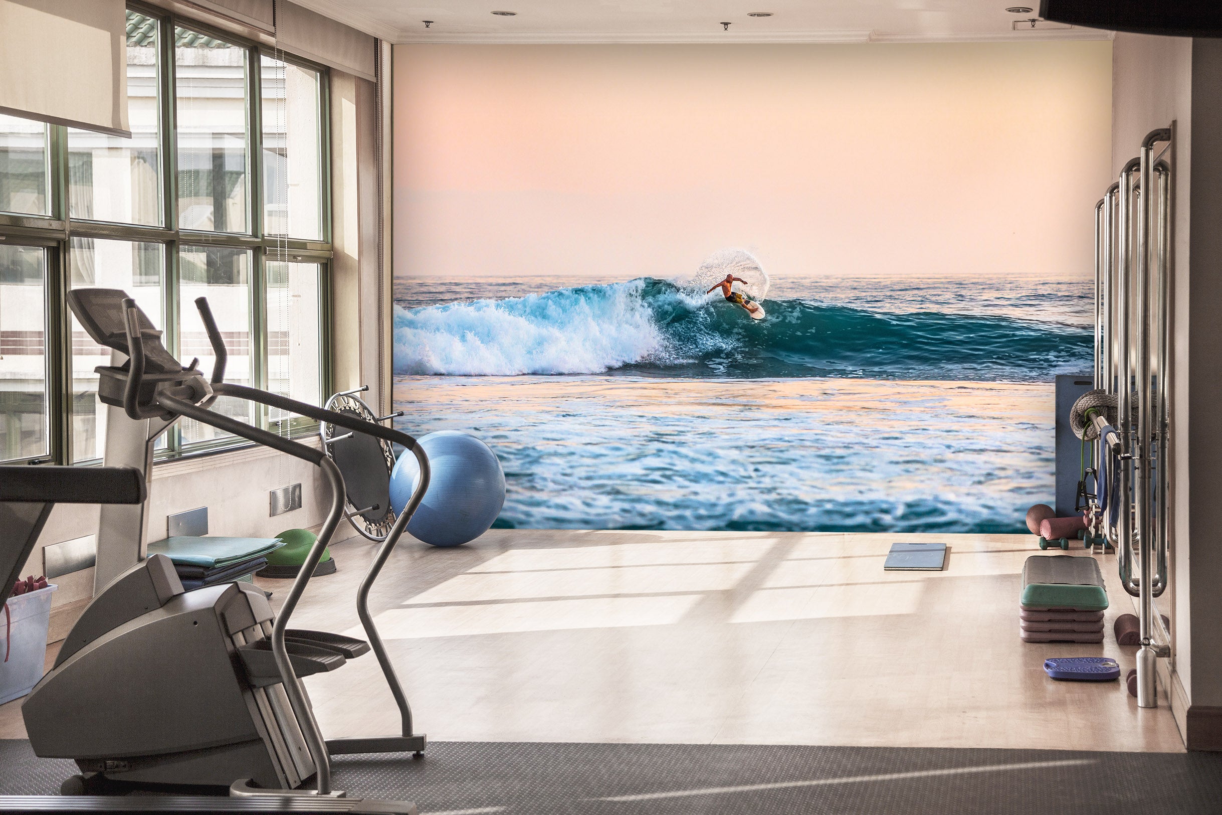 3D White Sea Waves 202 Wall Murals