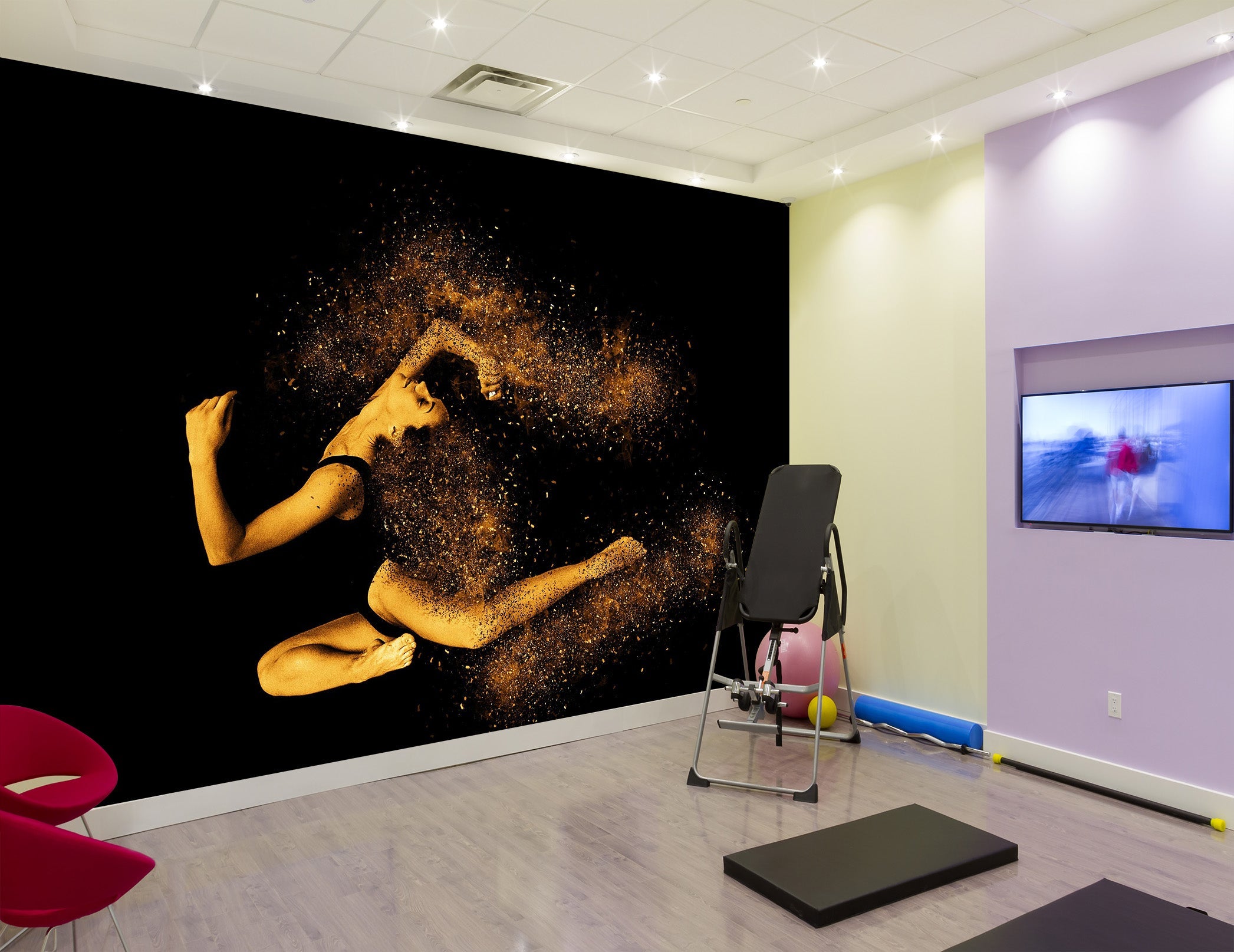 3D Lady Dancing 126 Wall Murals Wallpaper AJ Wallpaper 2