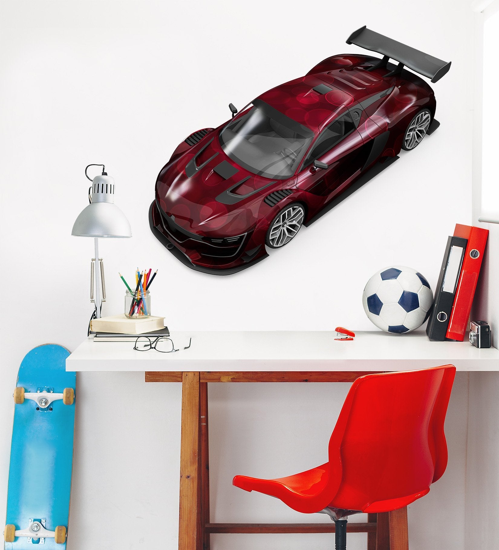 3D Mclaren Red 263 Vehicles Wallpaper AJ Wallpaper