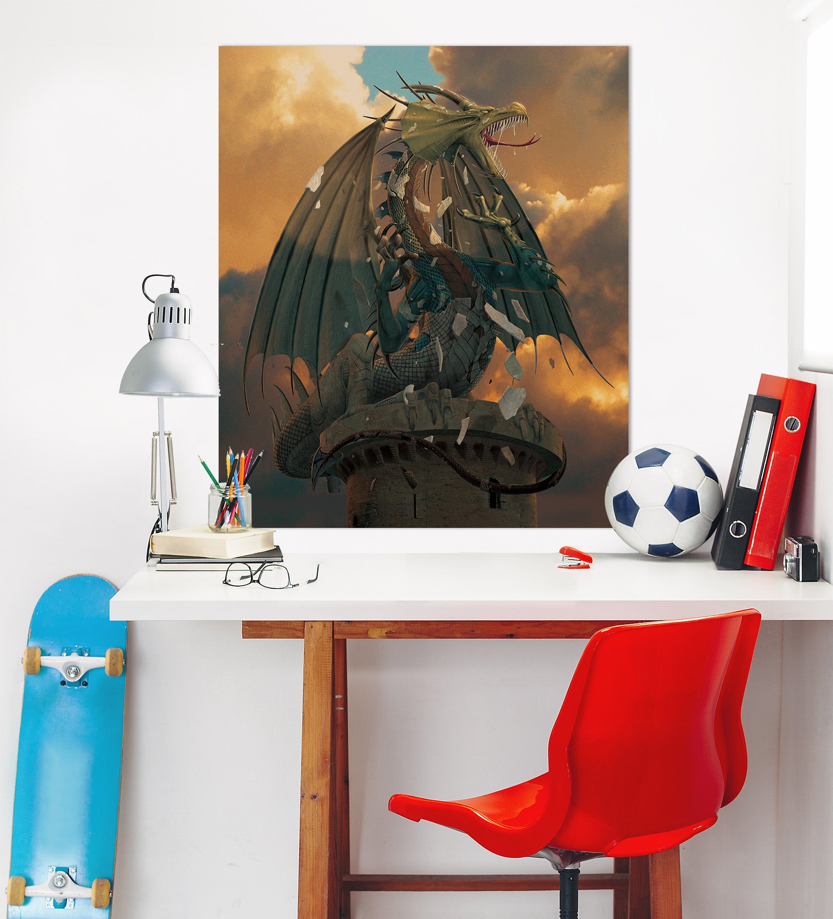 3D The Awakening 078 Vincent Hie Wall Sticker