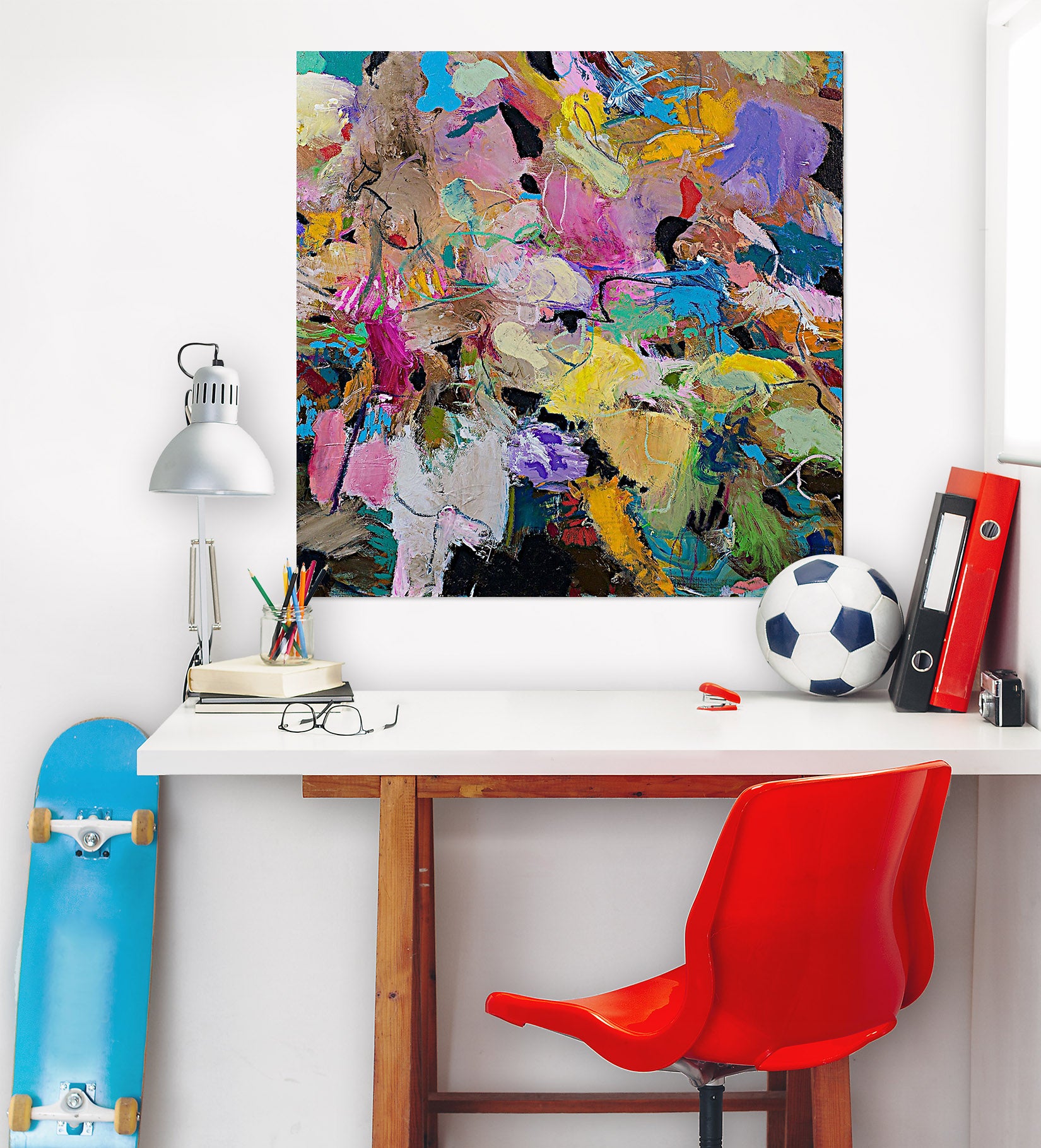 3D Color Graffiti 178 Allan P. Friedlander Wall Sticker