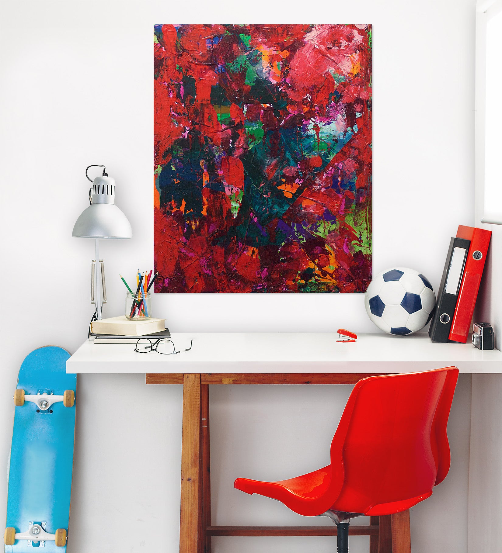 3D Safflower 027 Allan P. Friedlander Wall Sticker