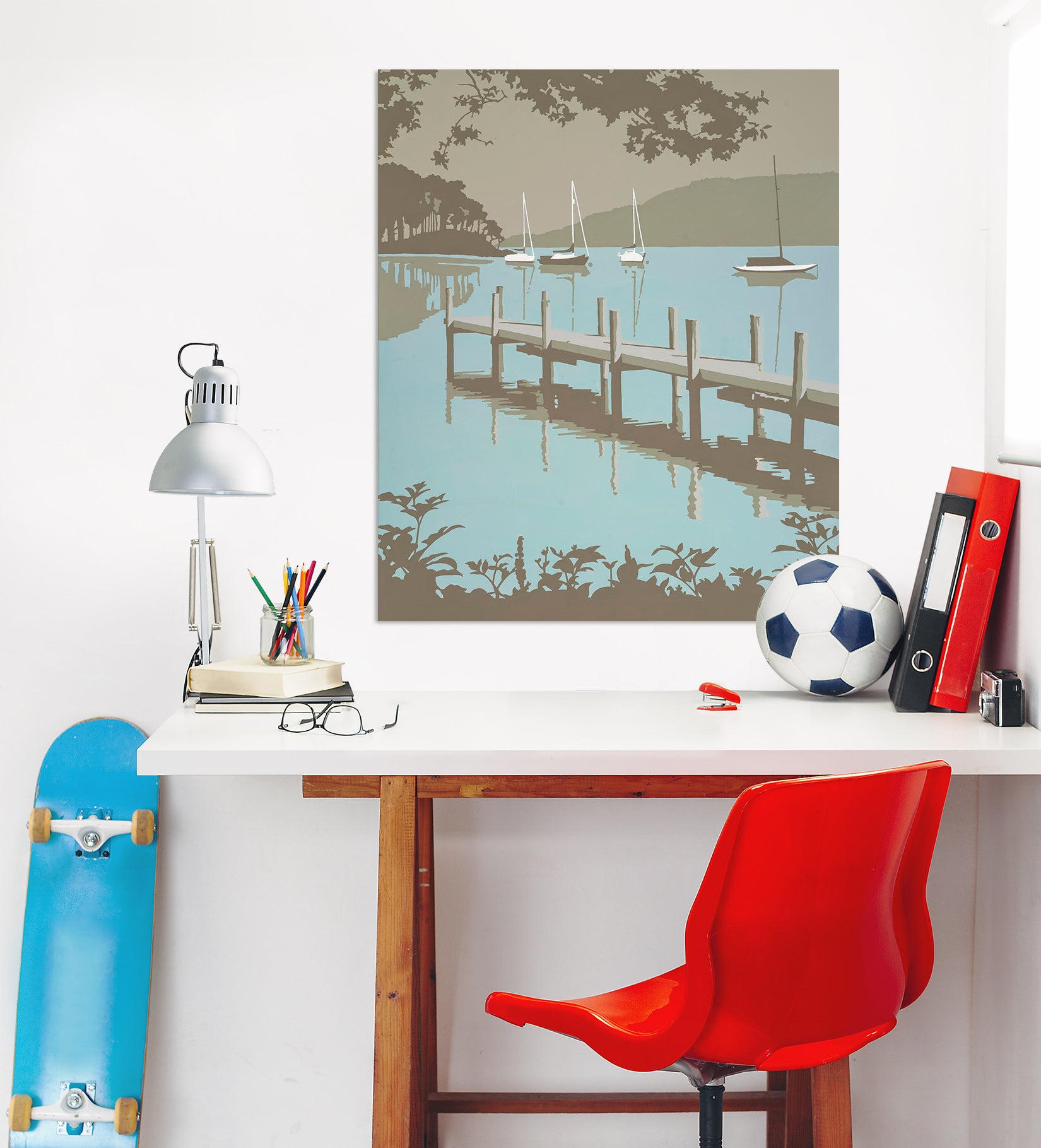 3D Windermere 078 Steve Read Wall Sticker