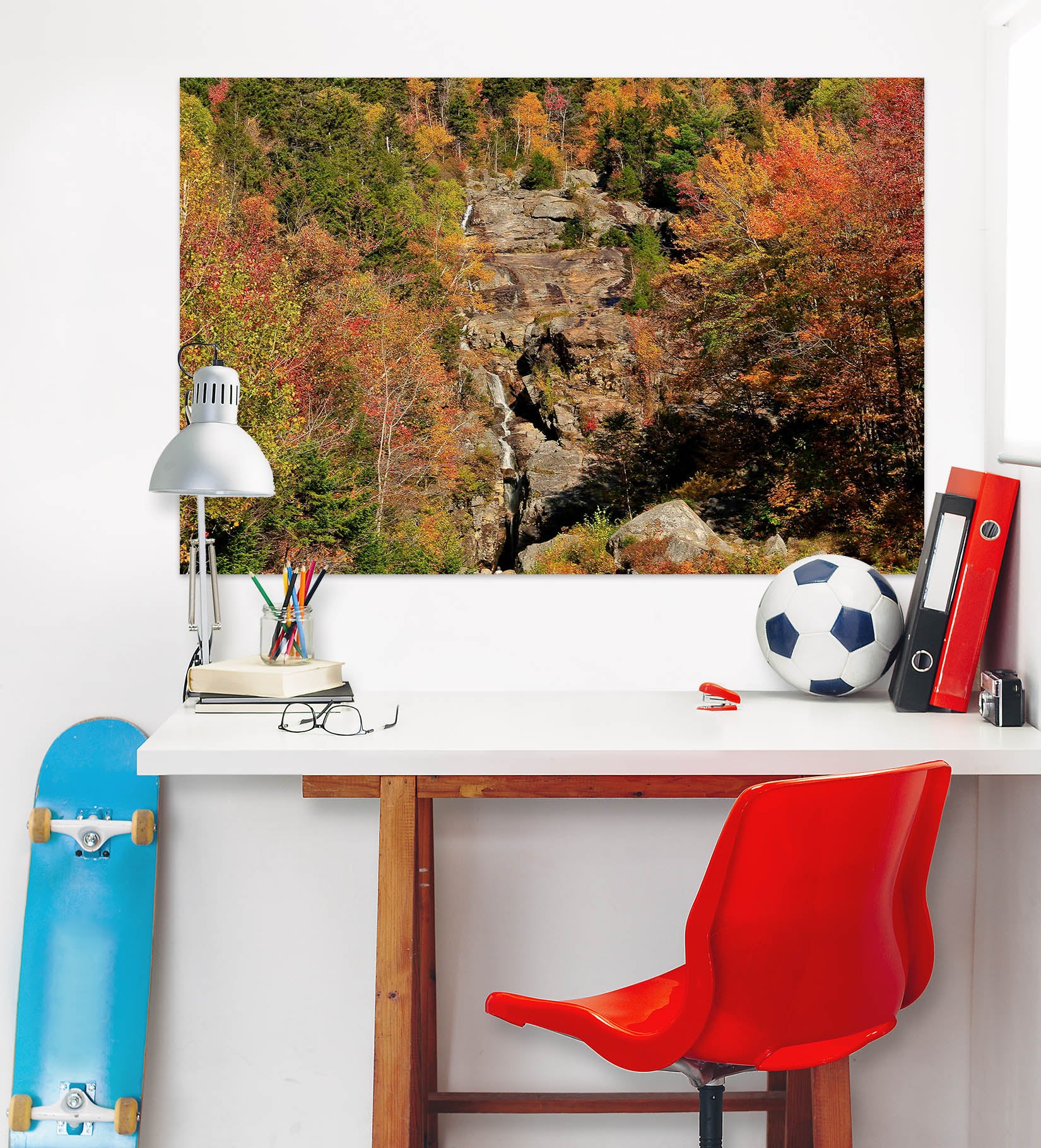 3D Trees In The Mountains 62126 Kathy Barefield Wall Sticker