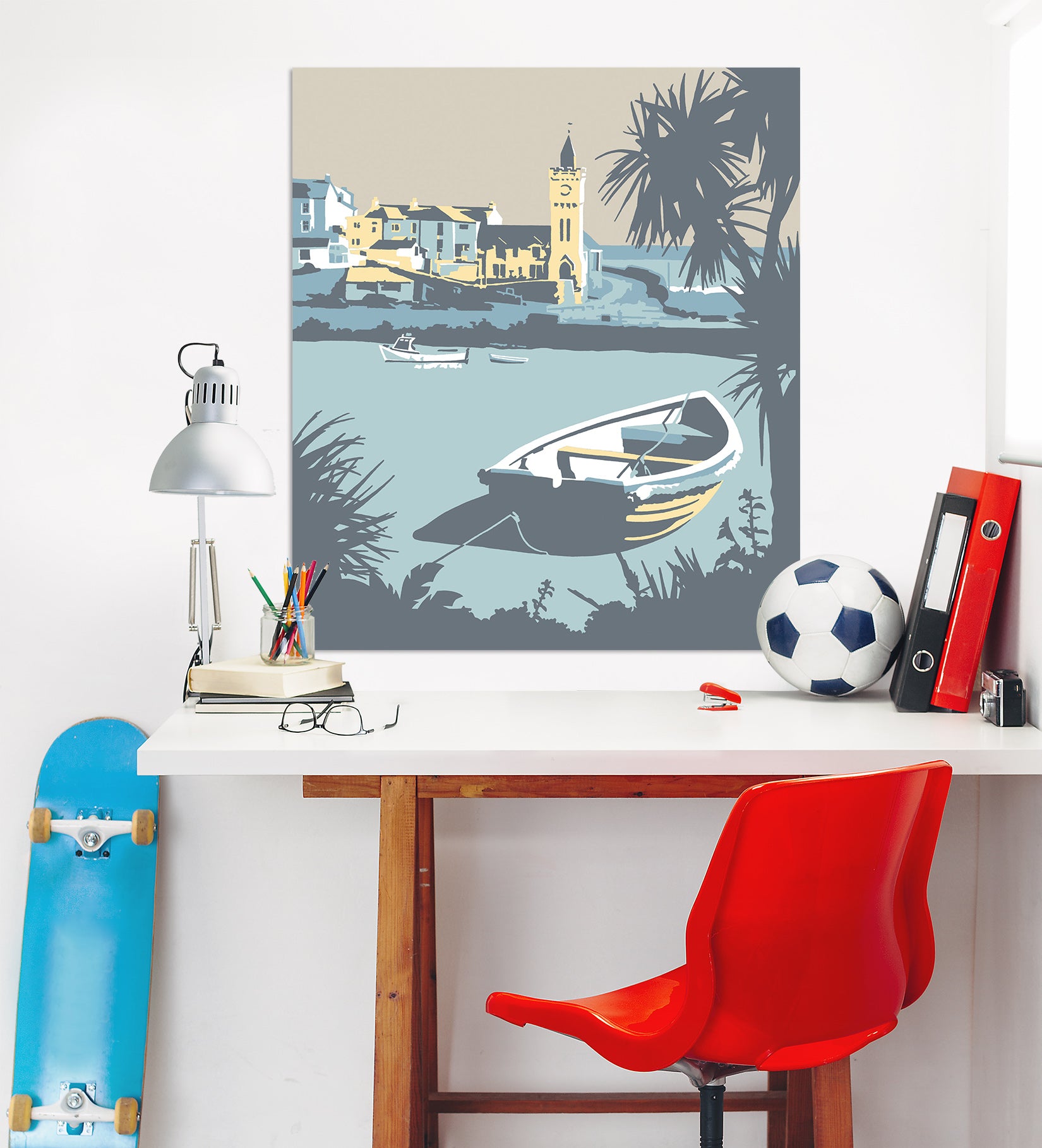 3D Porthleven 017 Steve Read Wall Sticker