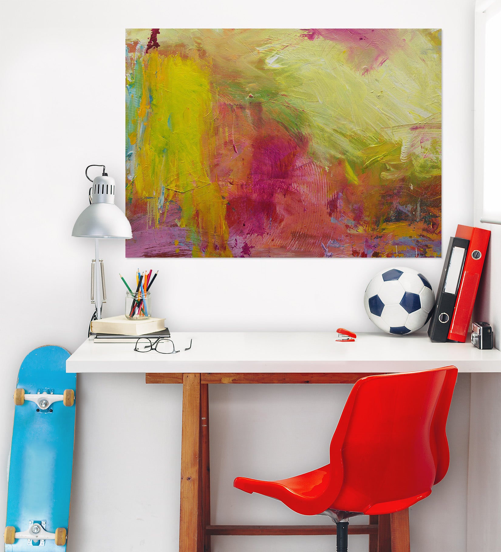 3D Color Graffiti 020 Allan P. Friedlander Wall Sticker