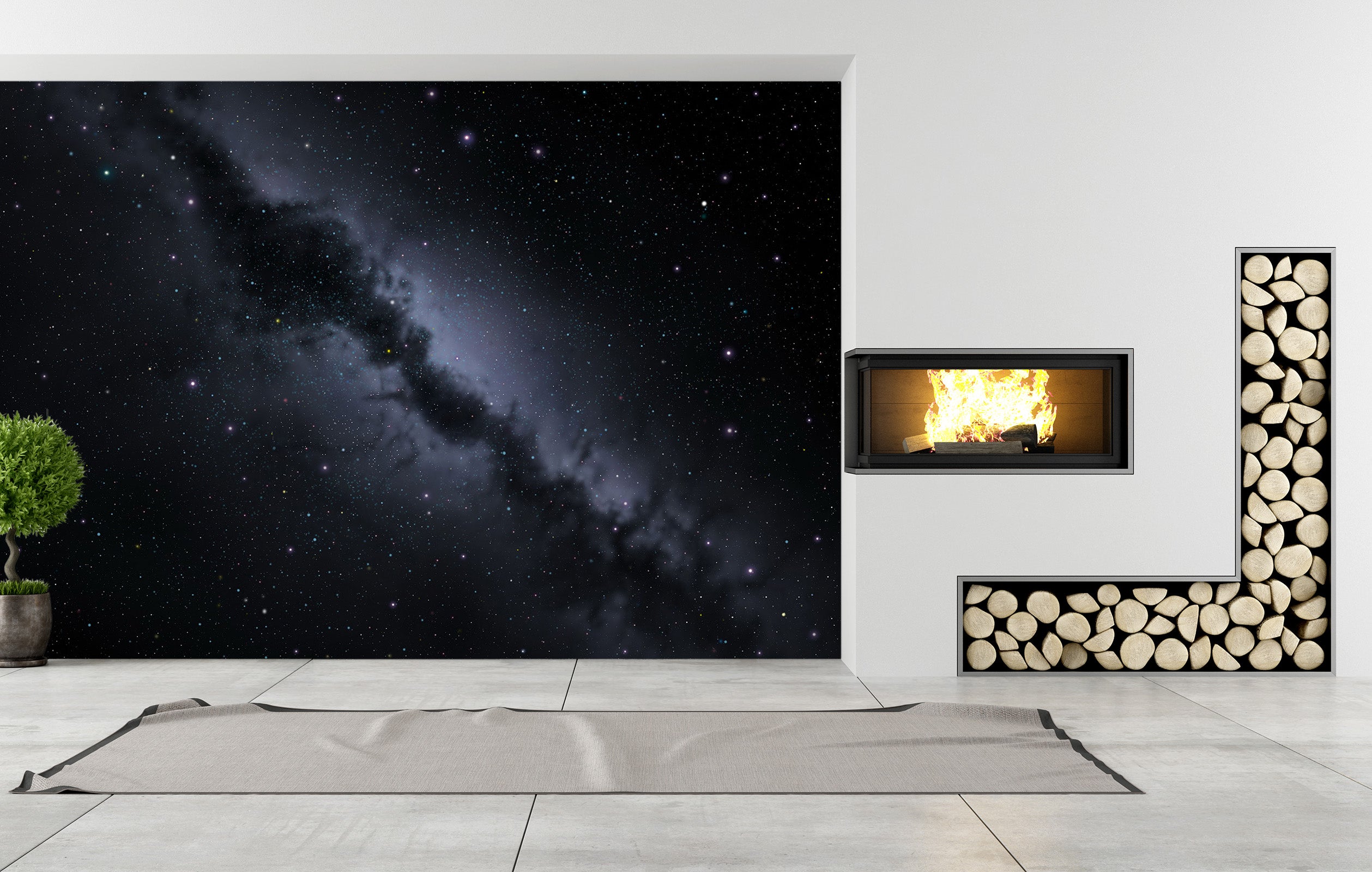 3D Night 1401 Wall Murals