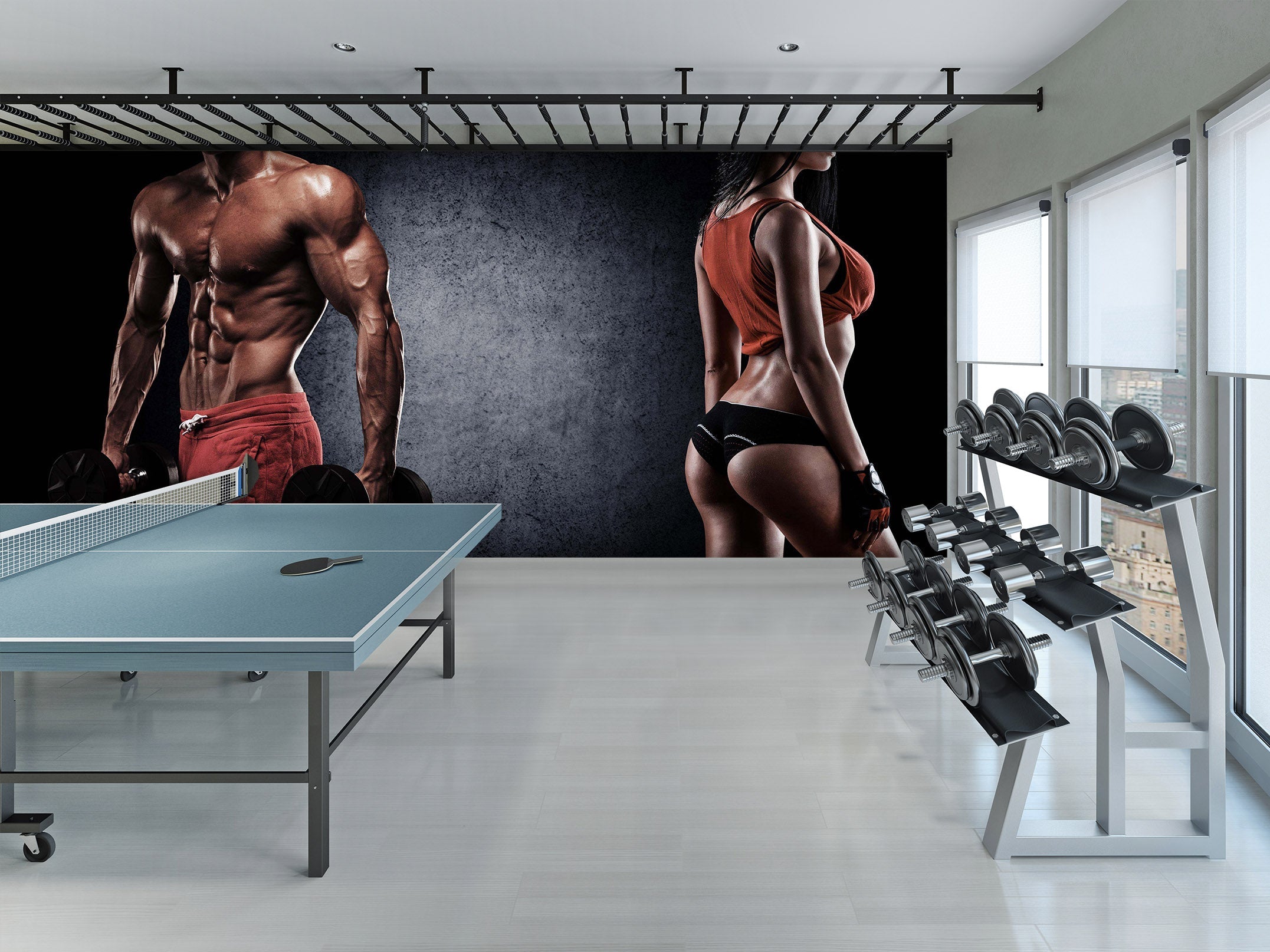 3D Exercise 077 Wall Murals Wallpaper AJ Wallpaper 2