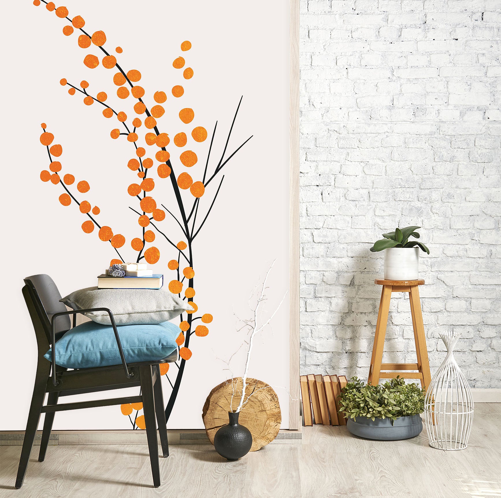 3D Golden Fruit 1538 Boris Draschoff Wall Mural Wall Murals