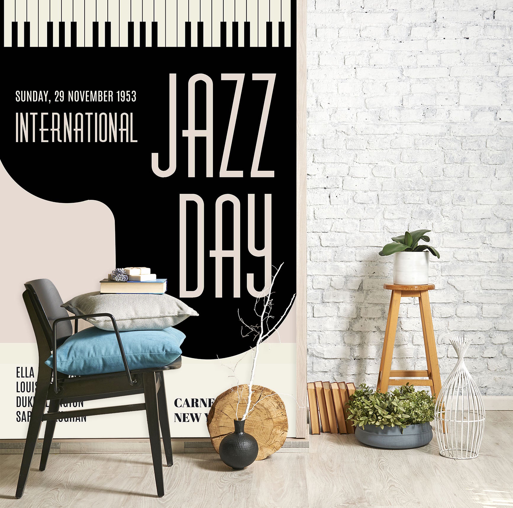 3D Piano Keys 1467 Boris Draschoff Wall Mural Wall Murals