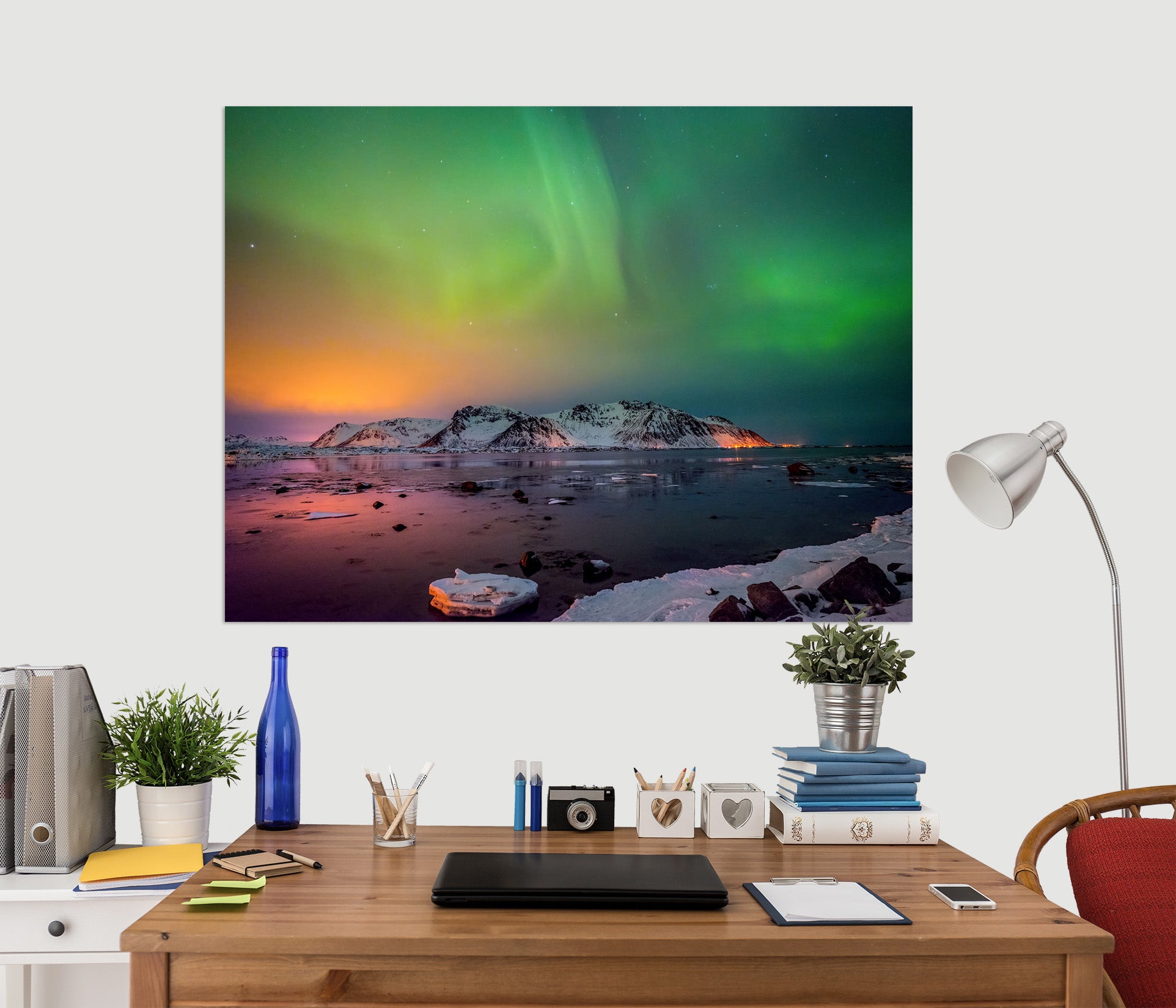 3D Green Light 194 Marco Carmassi Wall Sticker